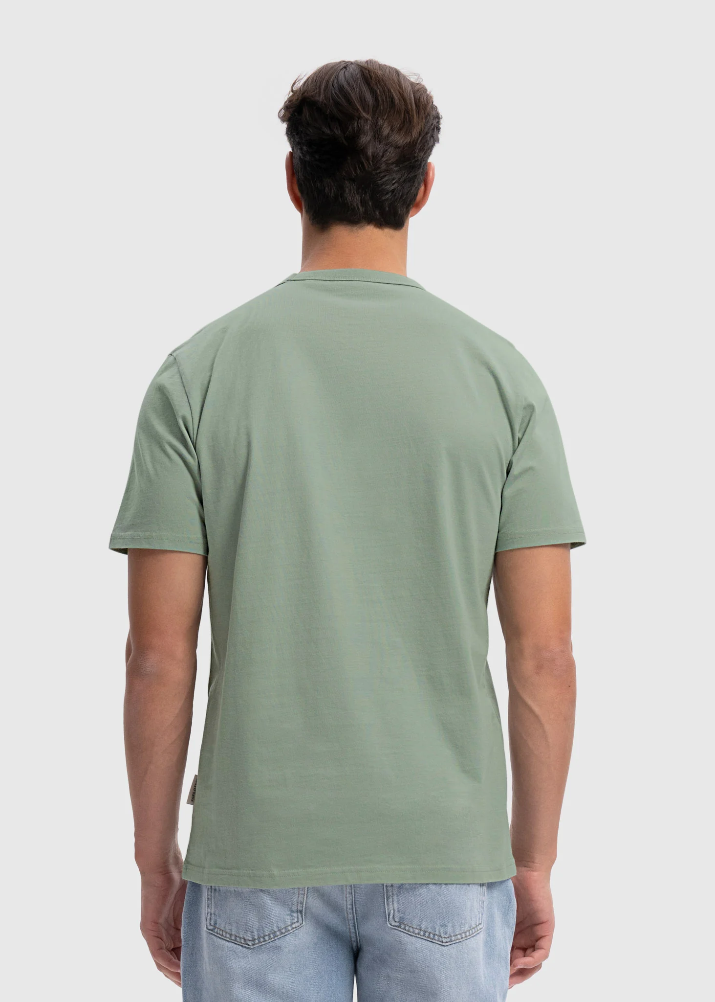 Light Regular Premium Tee - Sage Green - Image 4