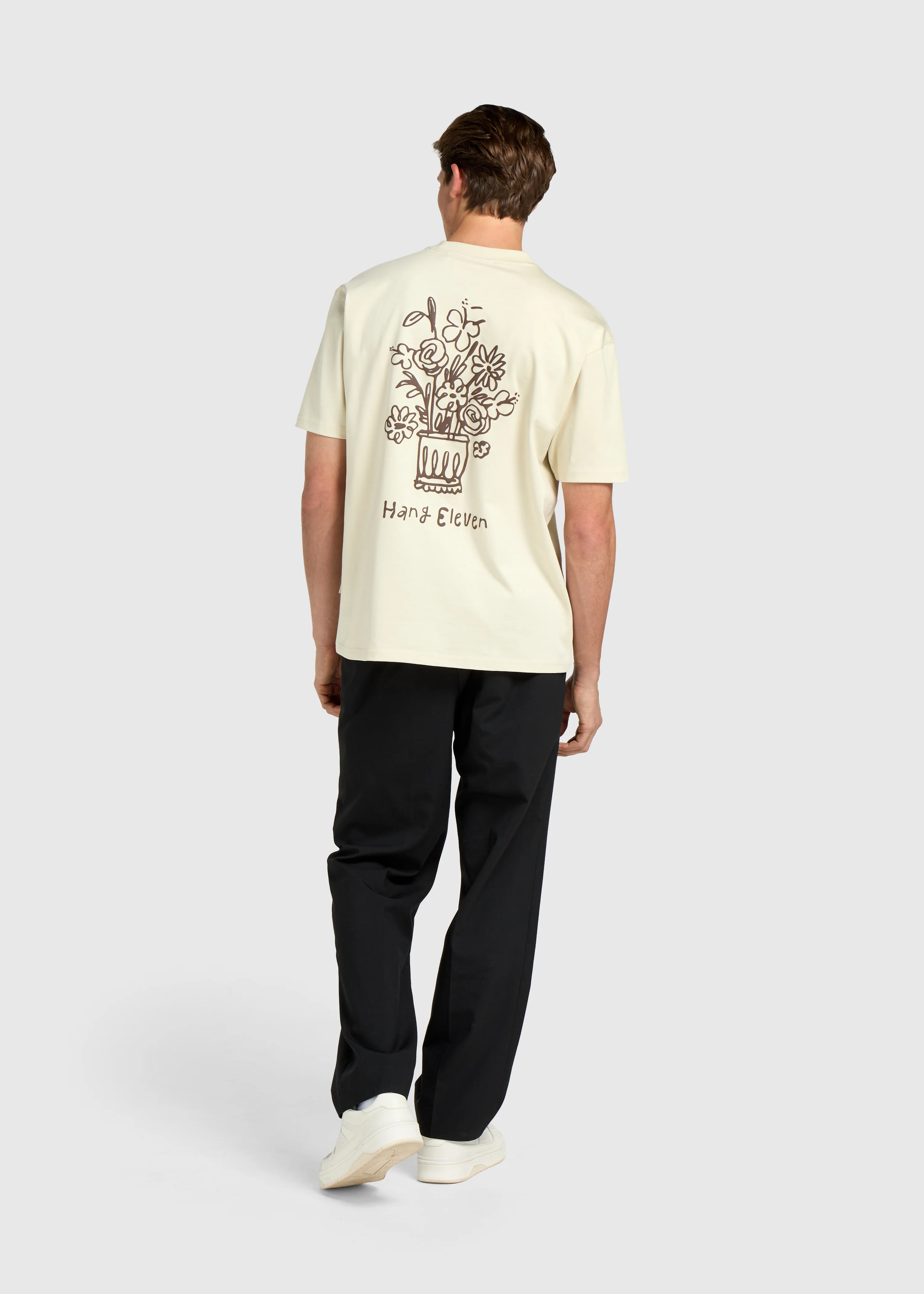 Everyday Flora Tee - Sand - Image 4