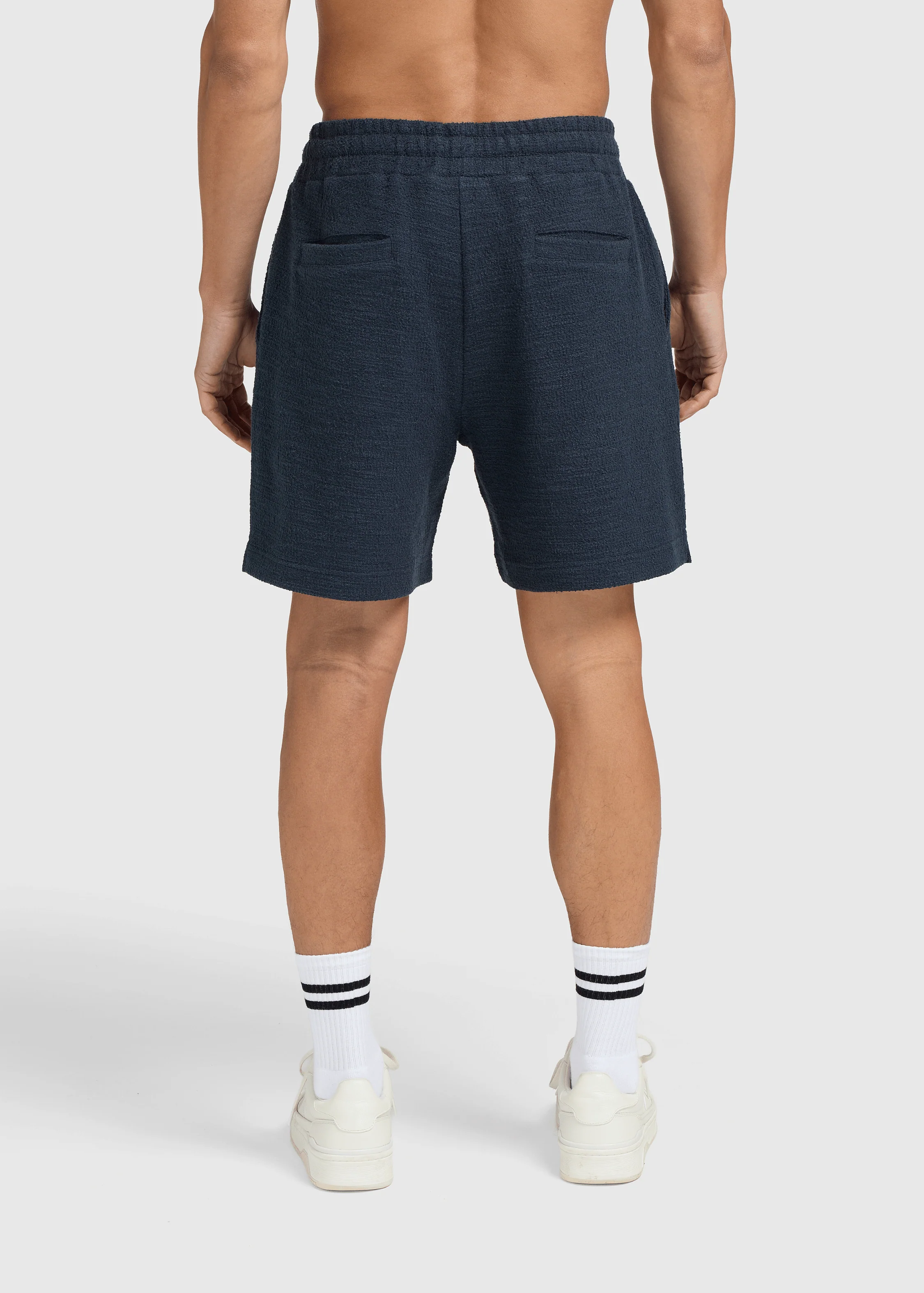 Bouclé Short - Ombre Blue - Image 2