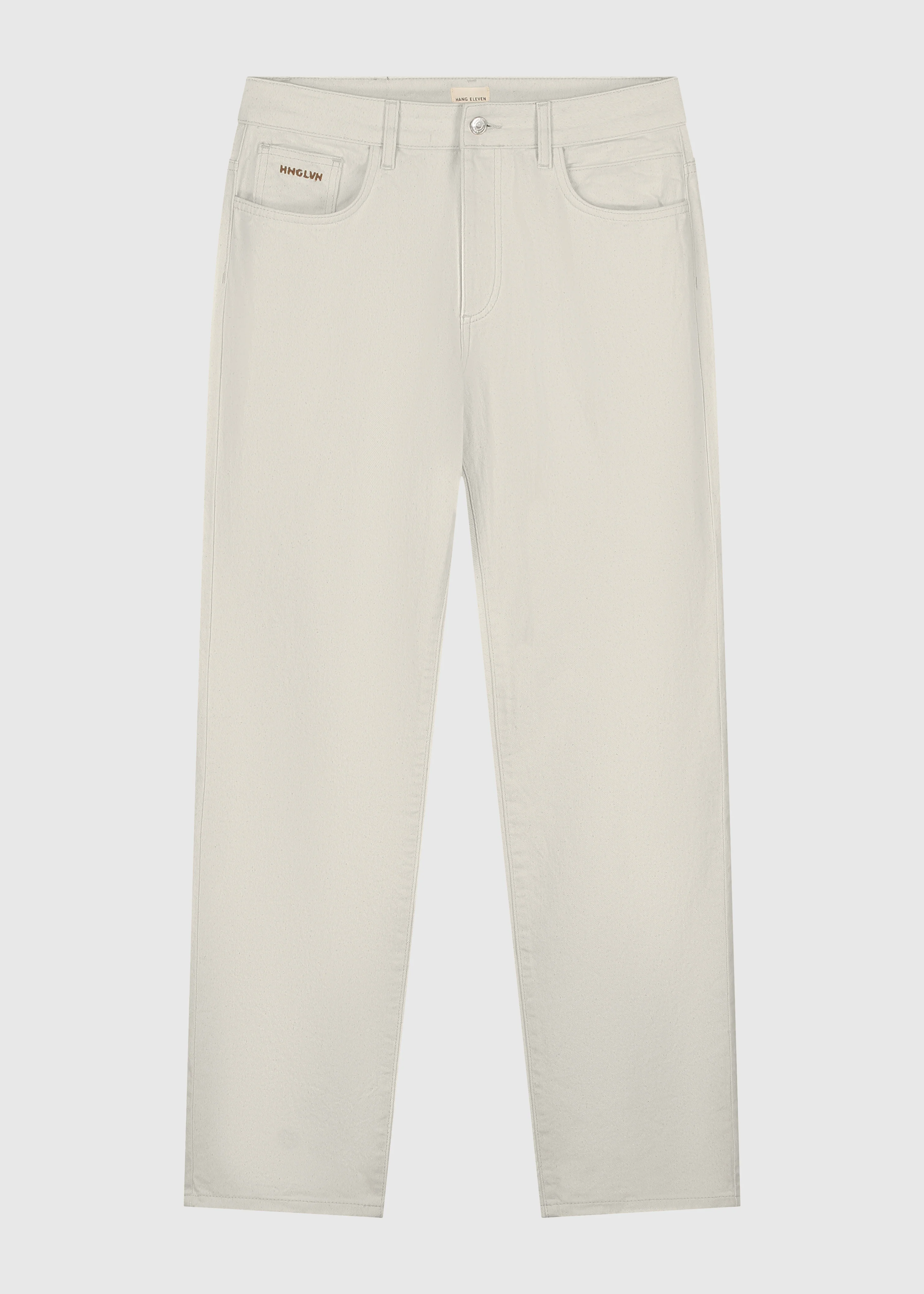 The Premium Straight Jeans - Light Sand - Image 6