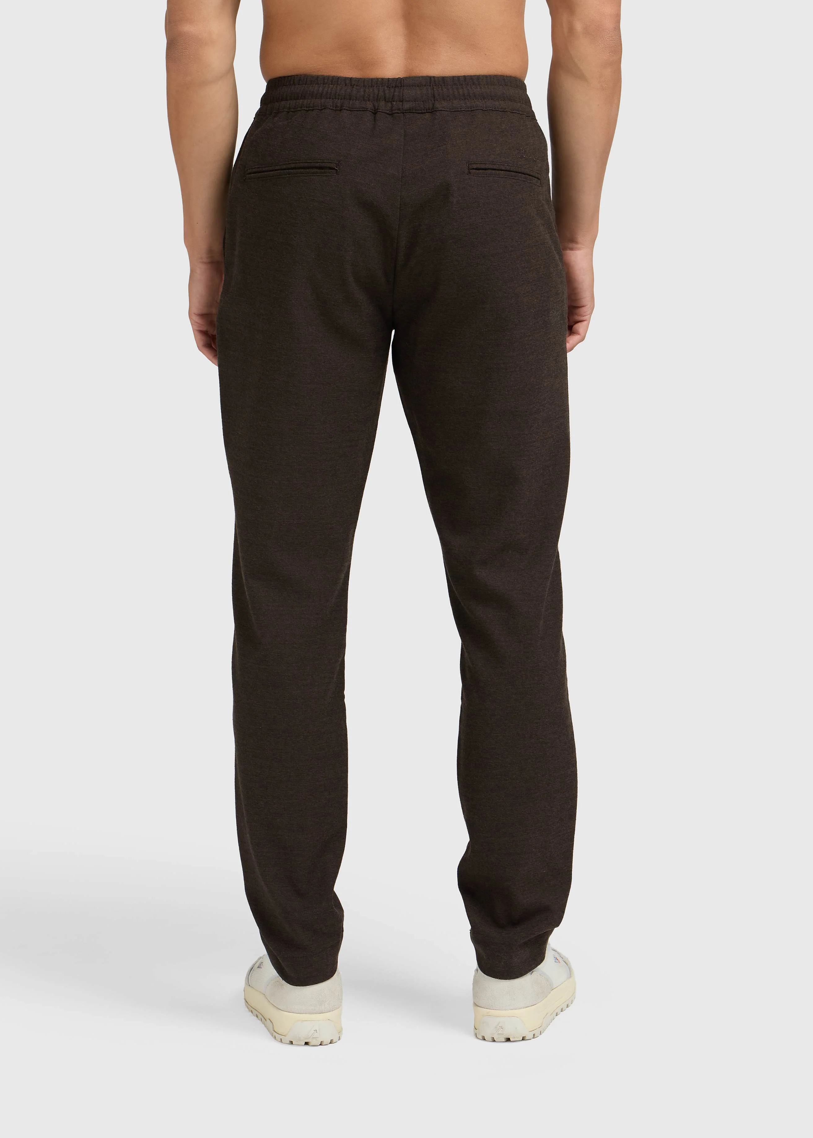 The Clean Trouser - Brushed Brown - Image 6