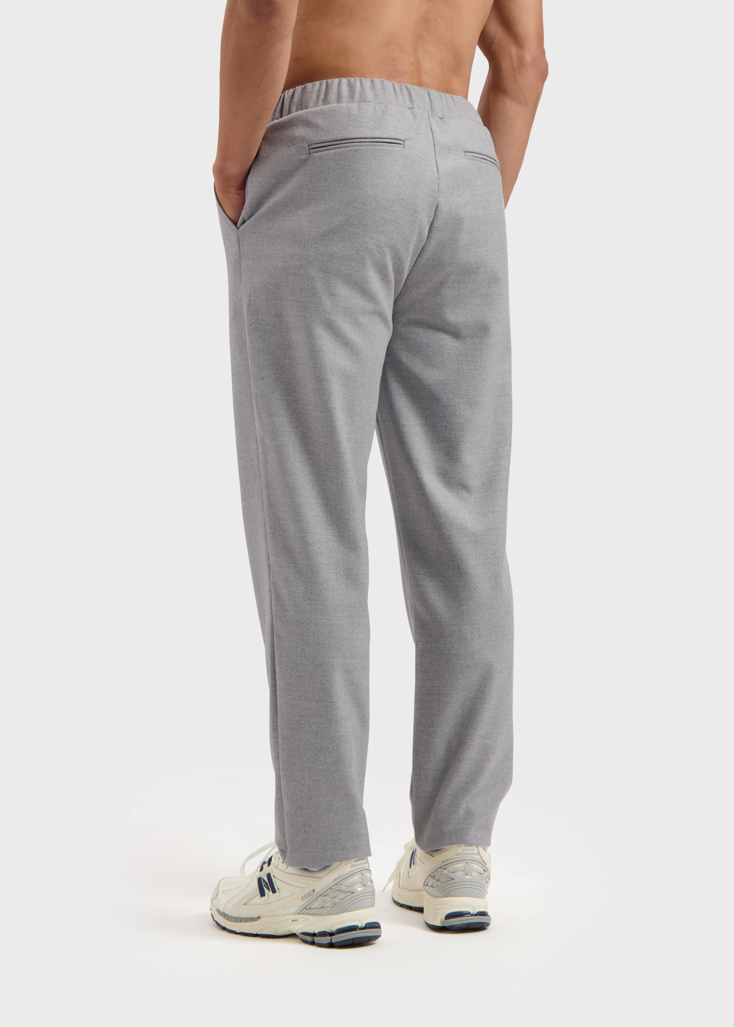 The Clean Trouser - Light Grey - Image 4