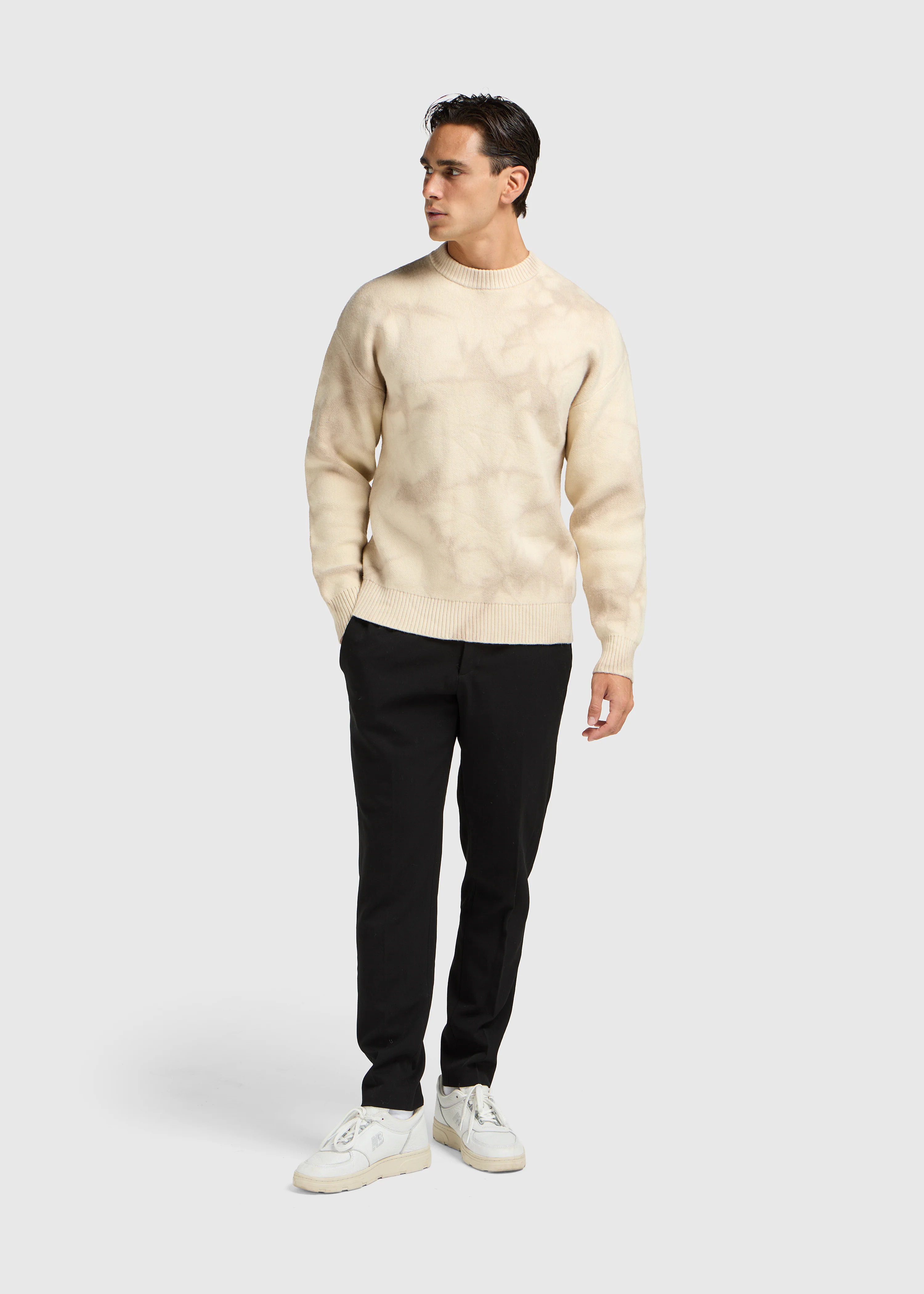 Cloud Knit Crewneck - Sand - Image 5