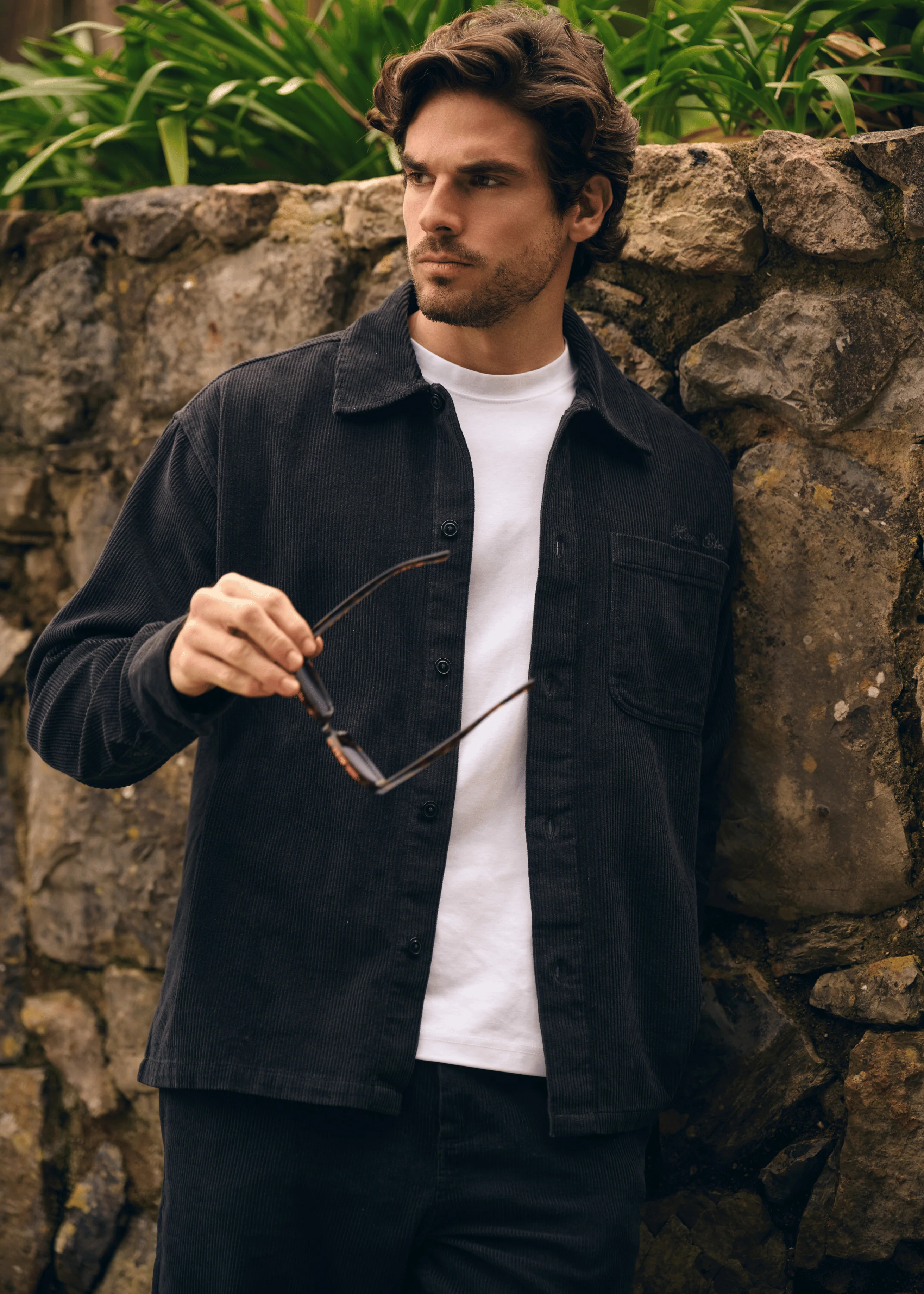 The Corduroy Overshirt - Midnight Blue - Image 6