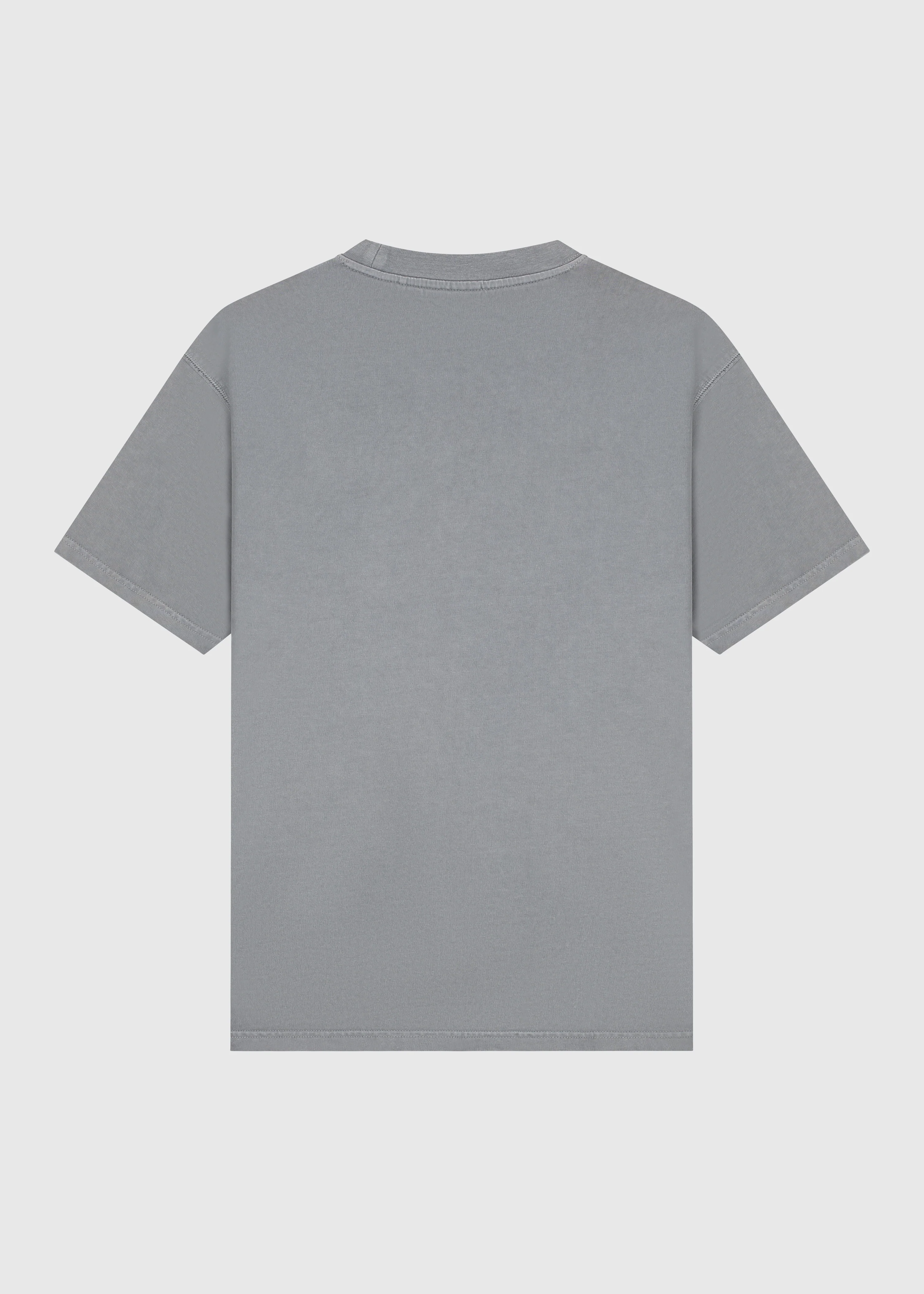 Washed Essential Tee - Stone Grey - Image 4