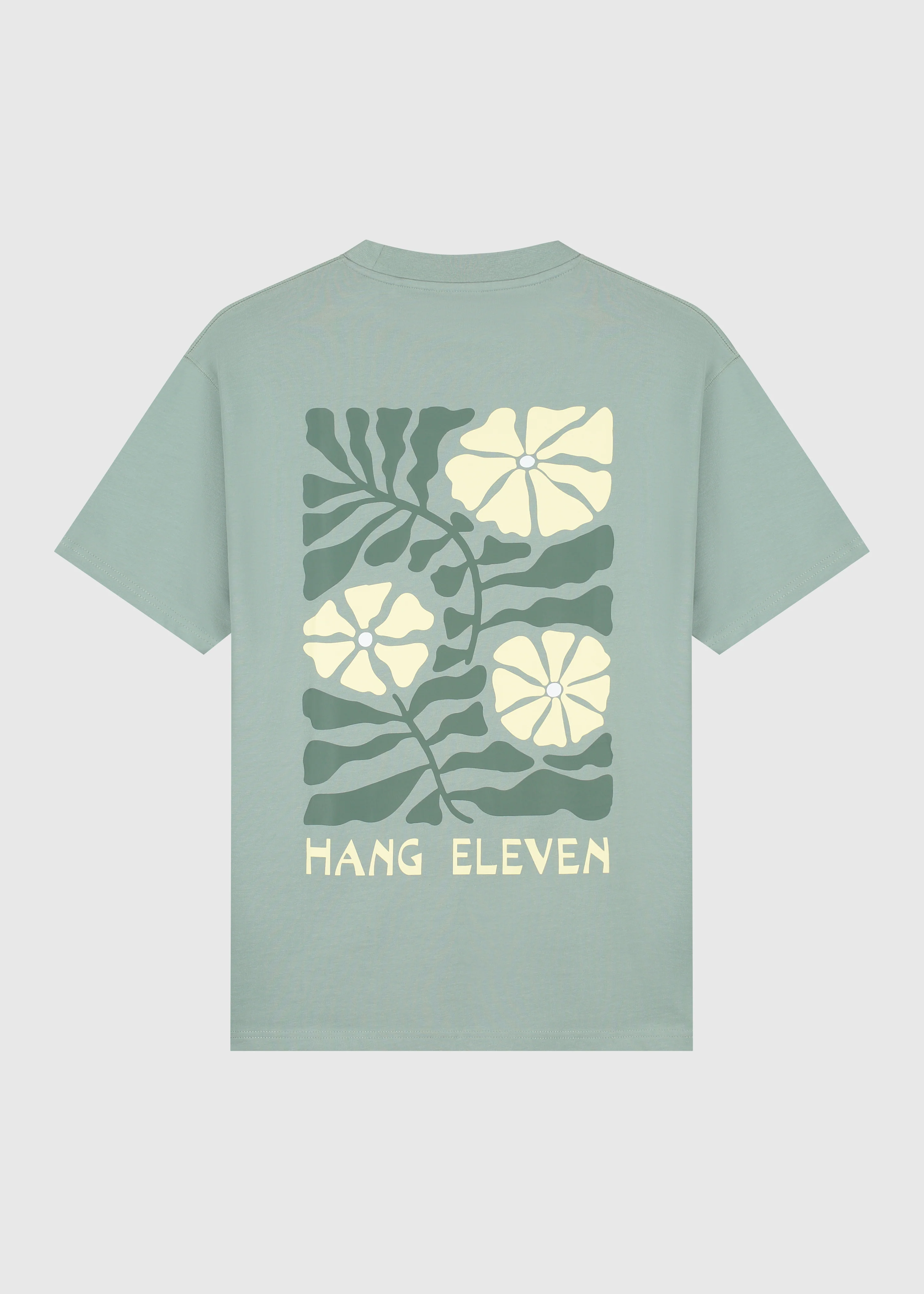 Flowers Tee - Green - Image 3