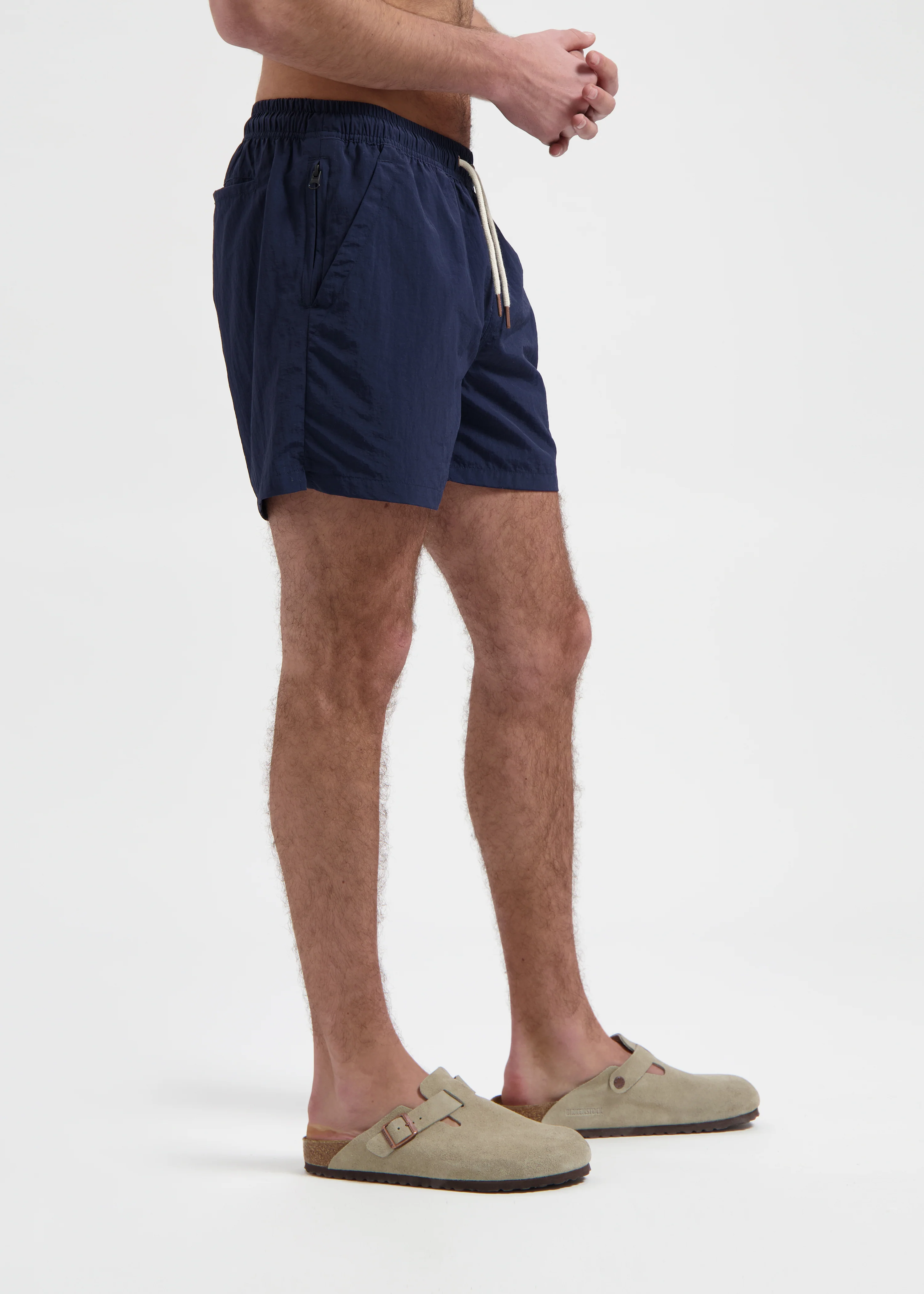 Premium Swim Short - Navy Blue - Image 3