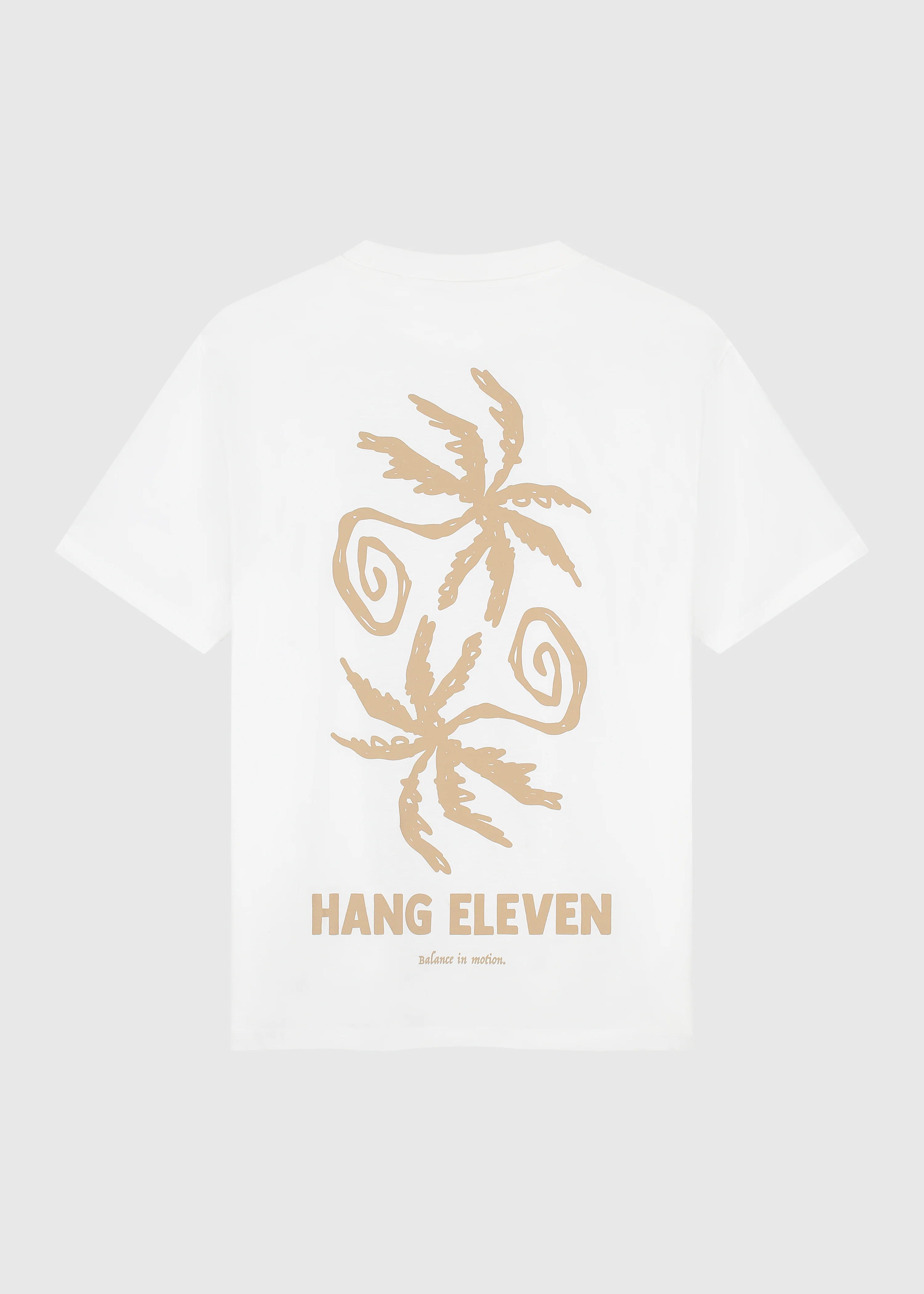 Linear Palm Tee - Off White - Image 3