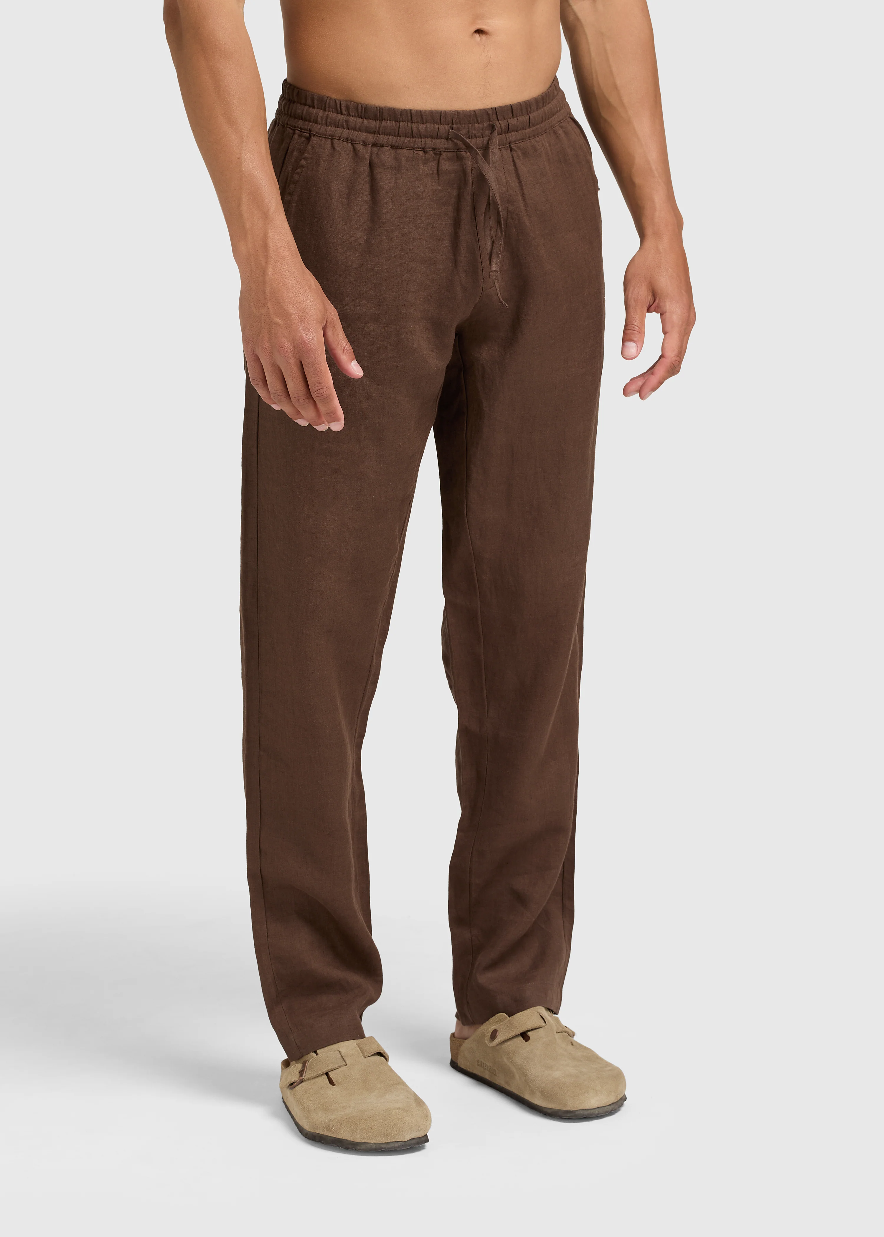The Linen Pants - Espresso - Image 2