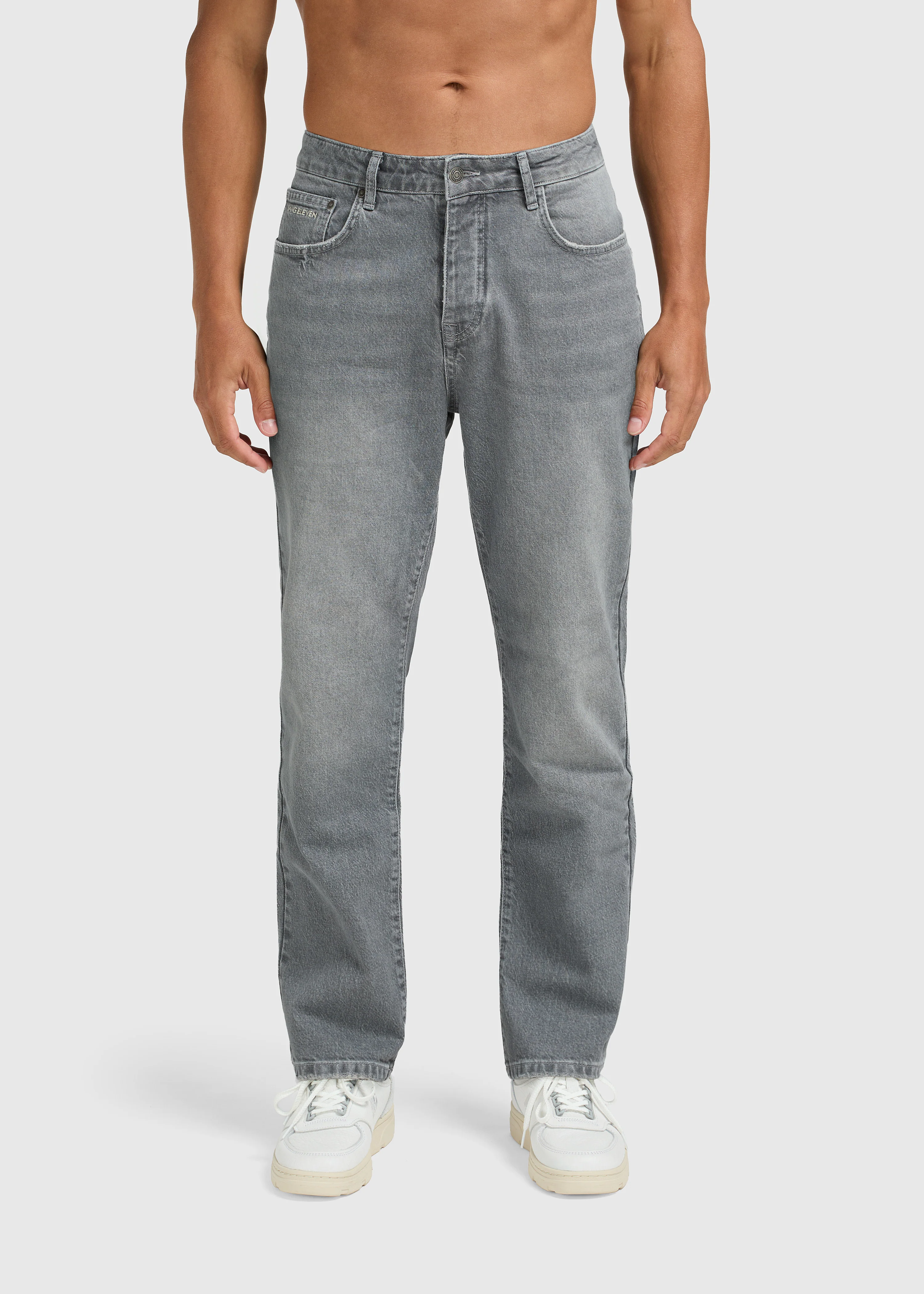 The Clean Straight Jeans - Grey - Image 3