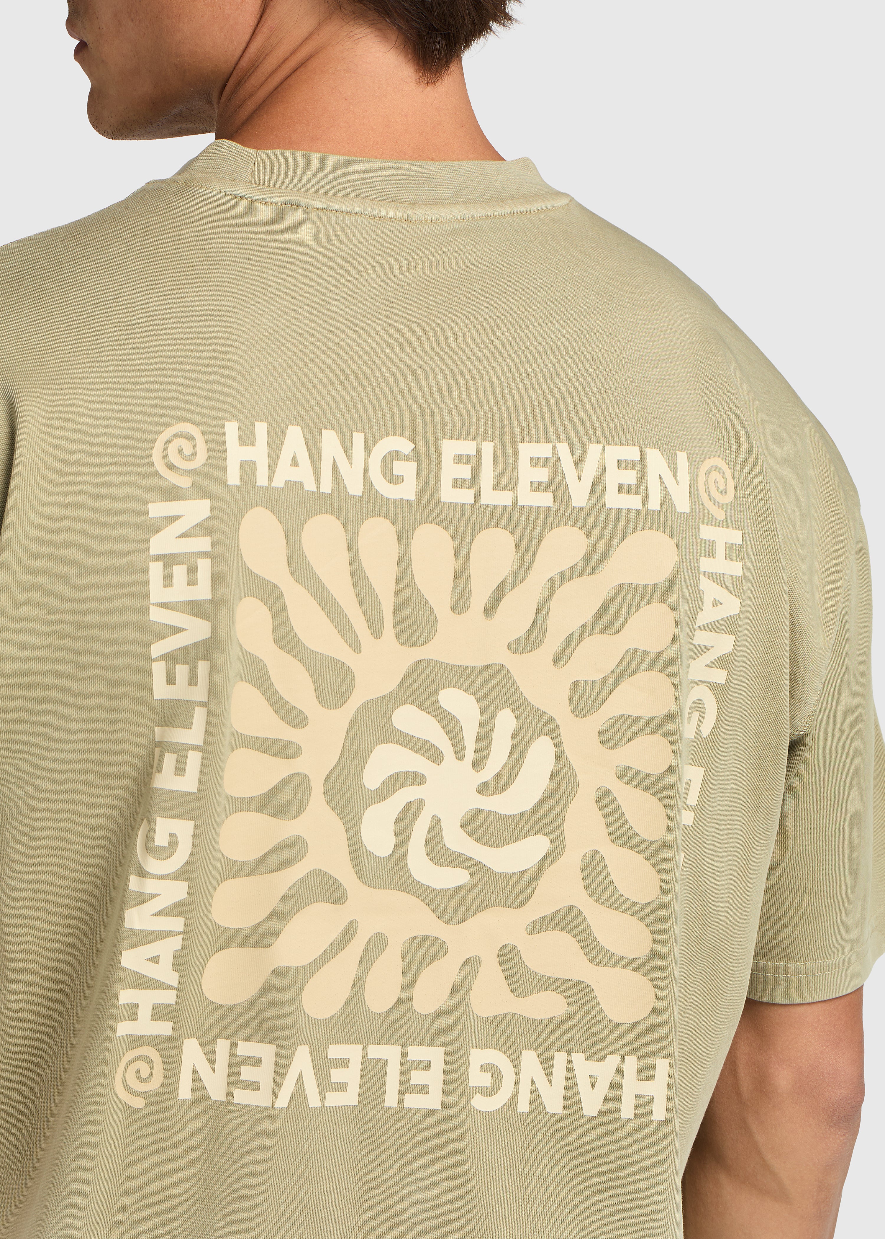 Off Grid Tee - Washed Slate Green - Image 5