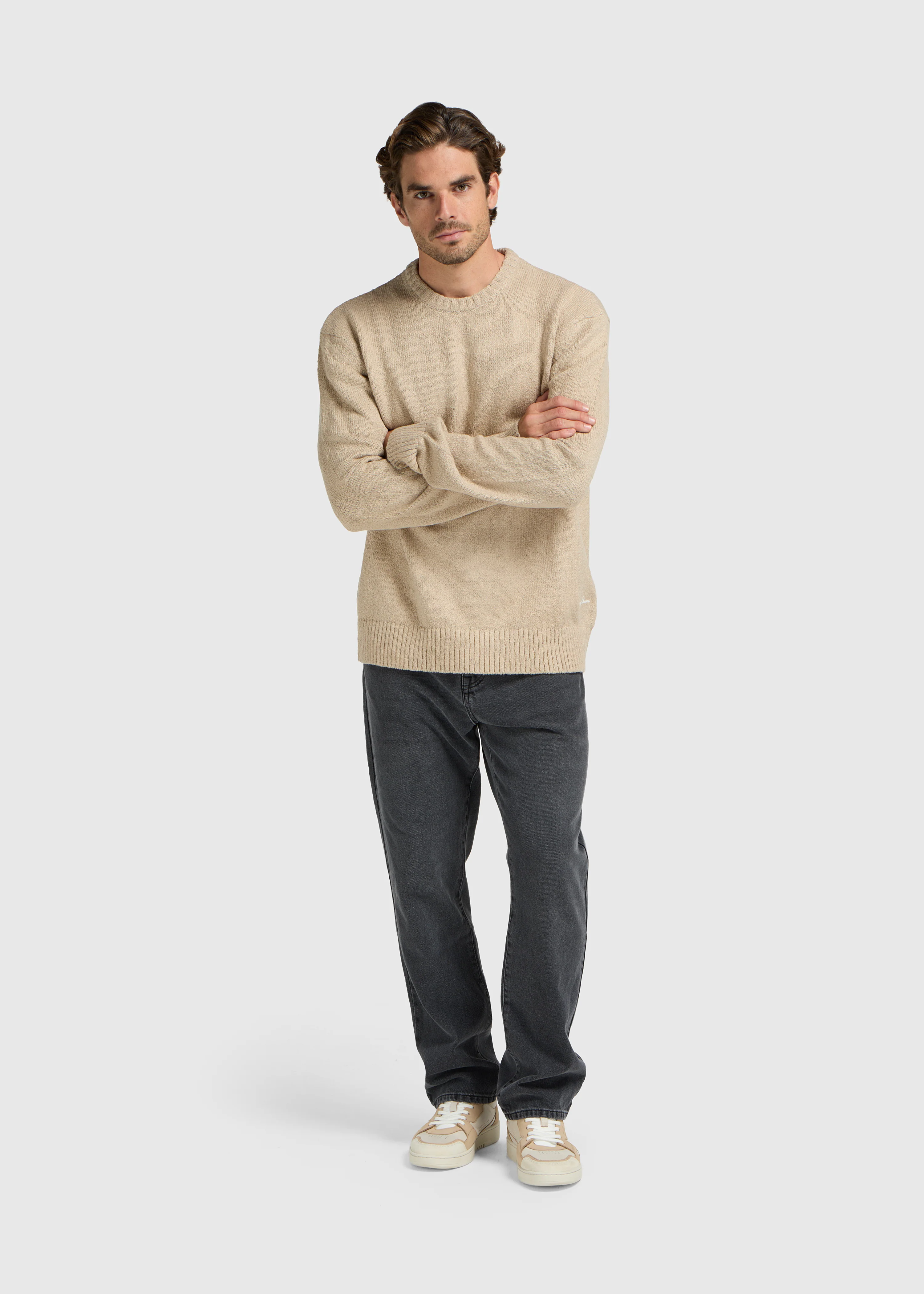Premium Knit Crewneck - Desert - Image 3