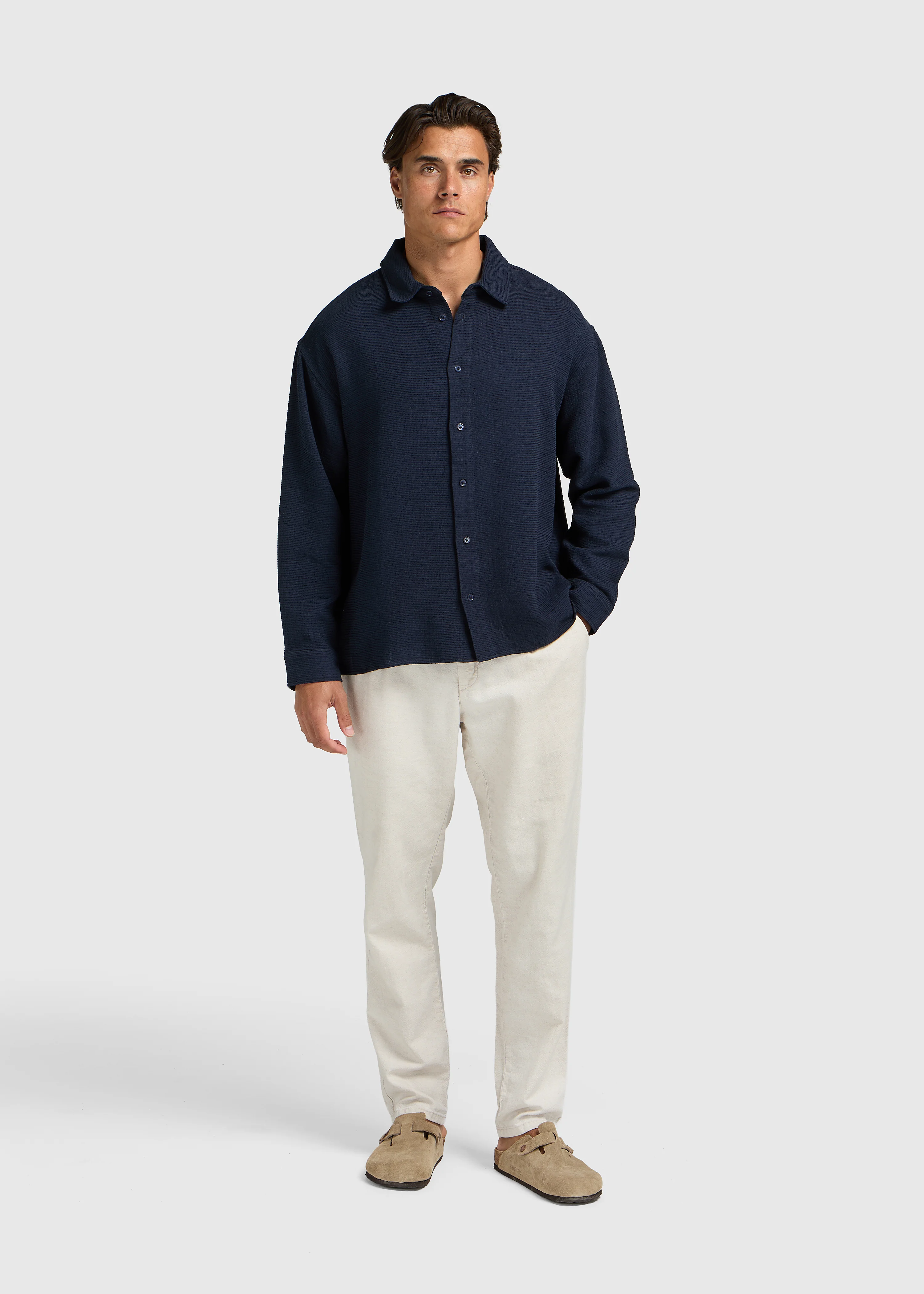 Sam Shirt - Navy Blue - Image 3
