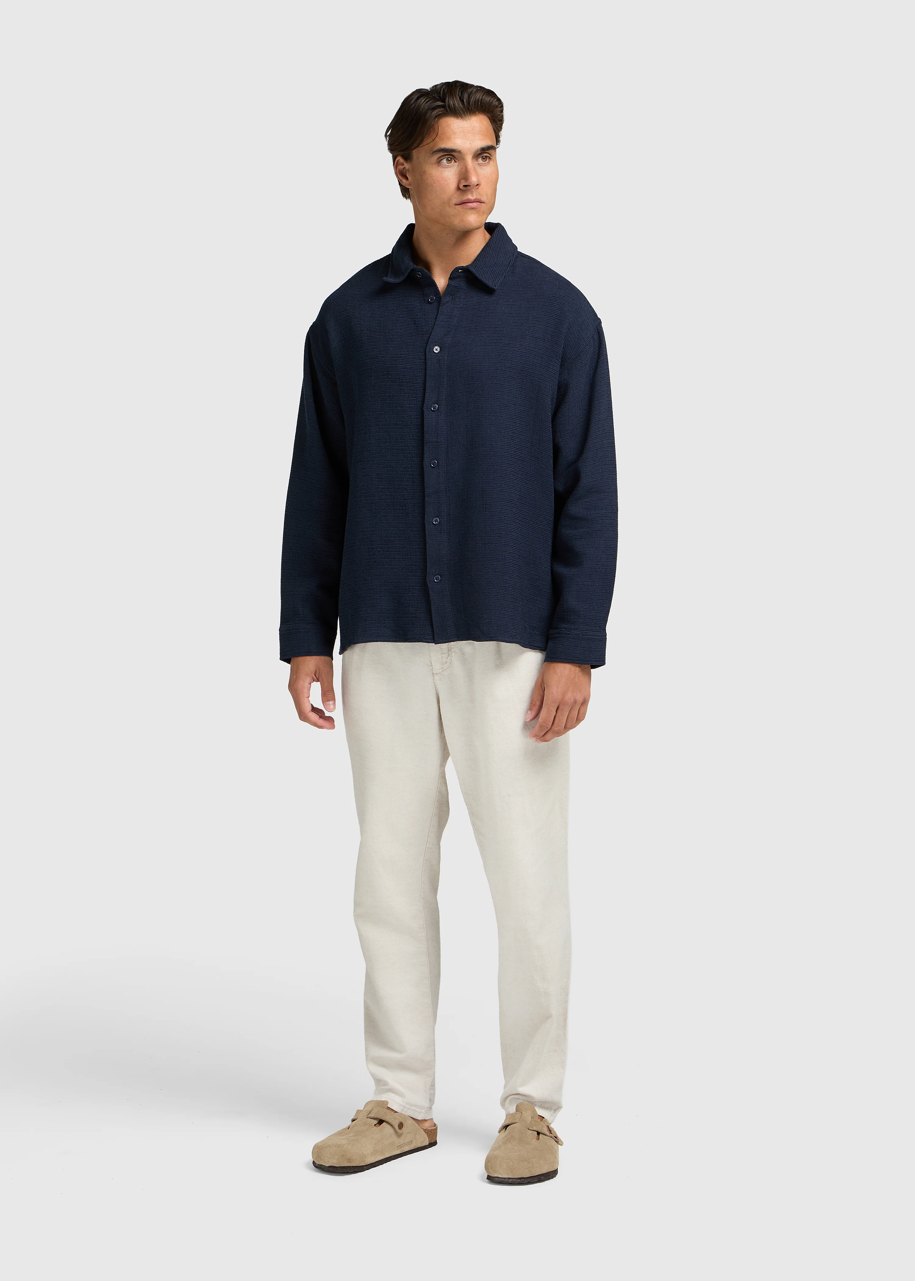 Sam Shirt - Navy Blue - Image 5