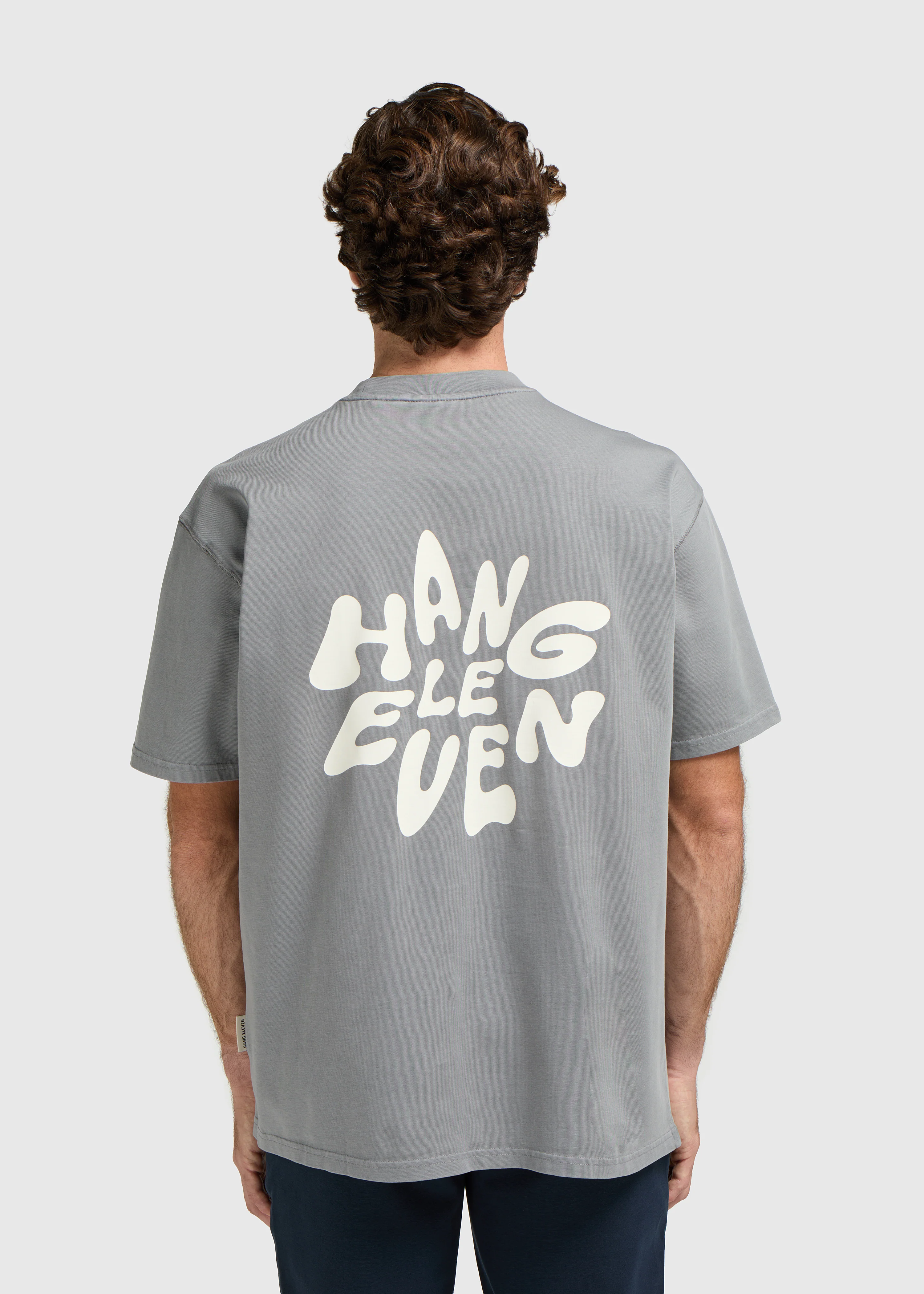 Smash tee - Washed Grey
