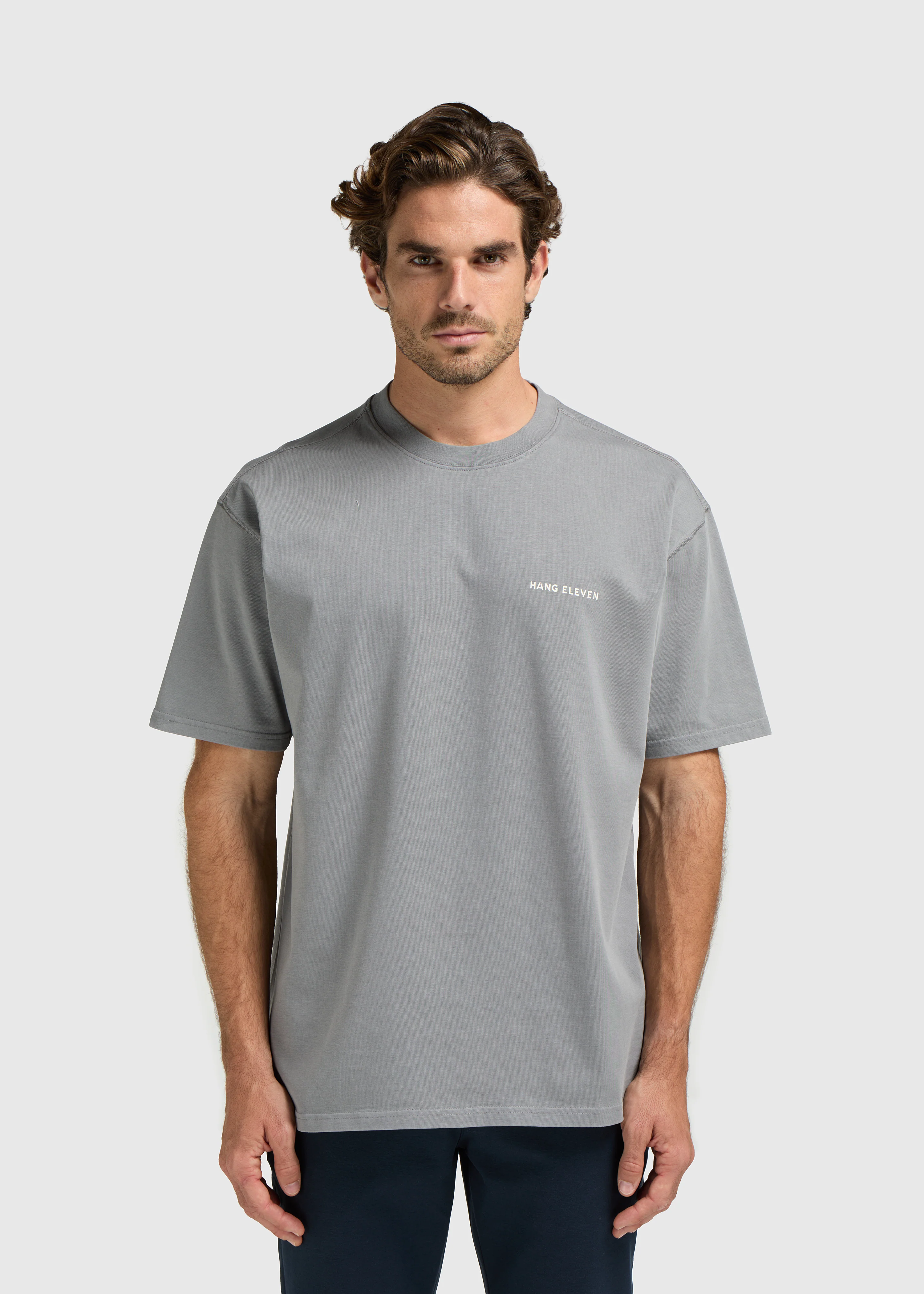 Smash tee - Washed Grey - Image 3