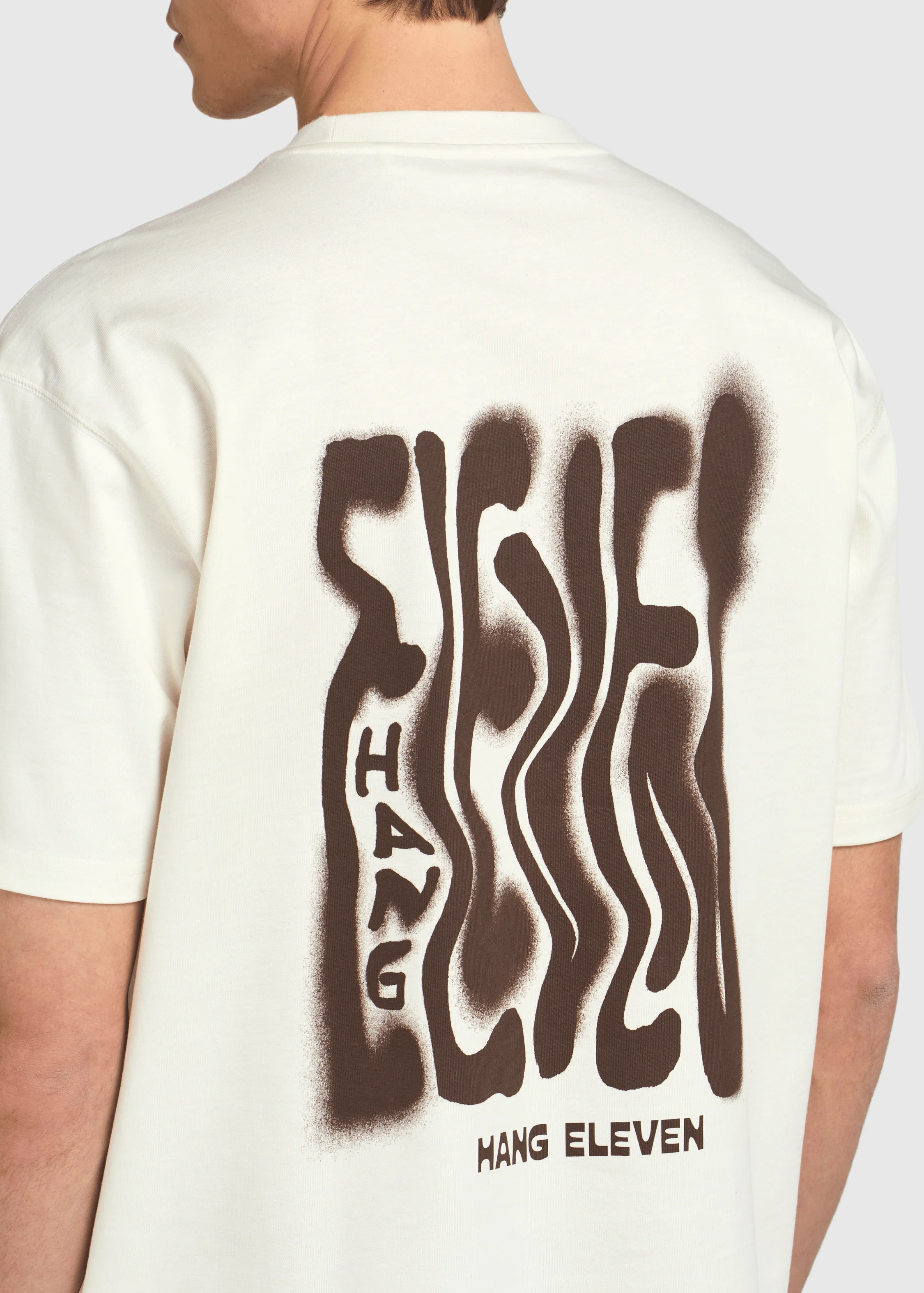 Spray Tee - Off White - Image 3