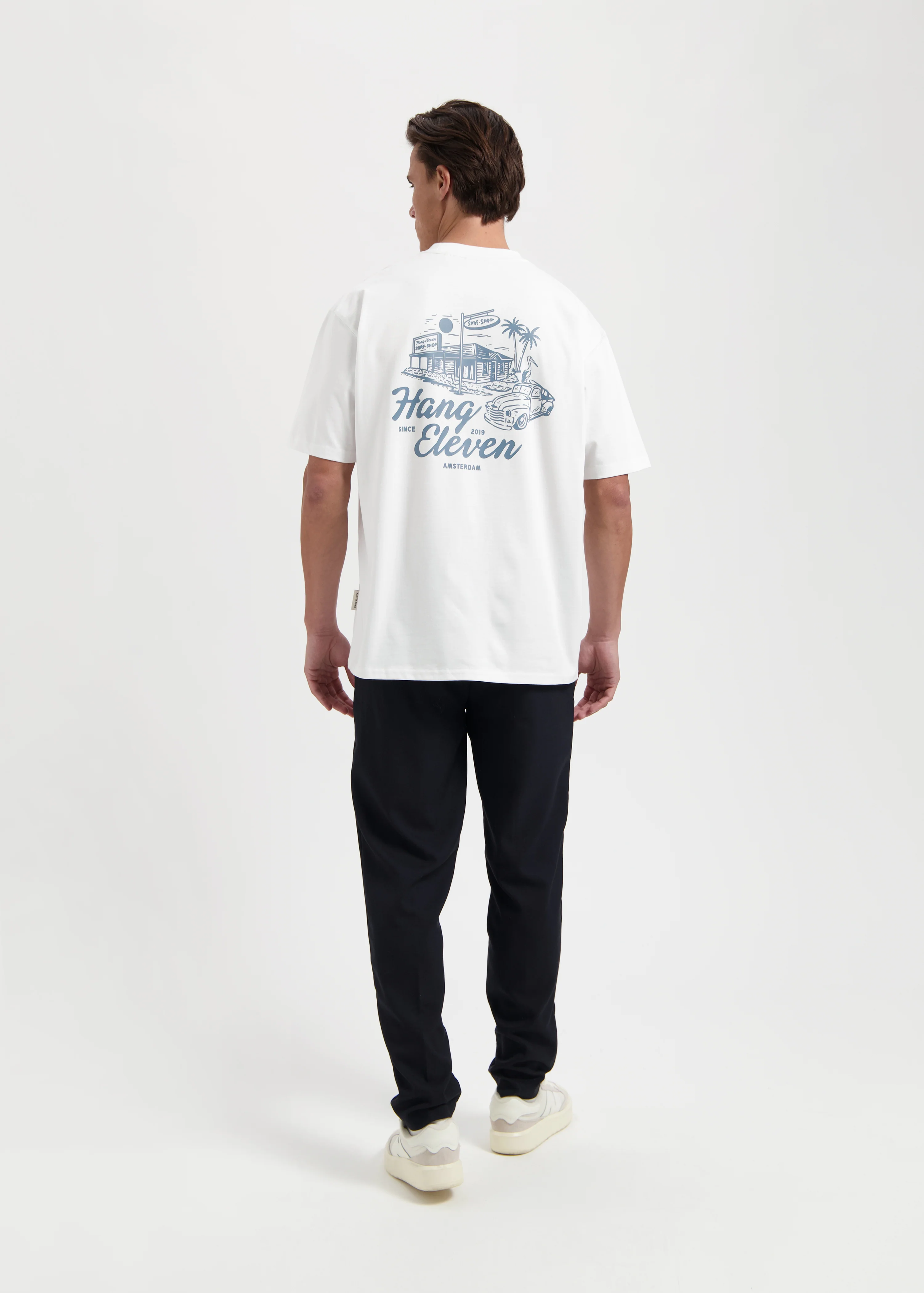 Surf Shop Tee - White - Image 5