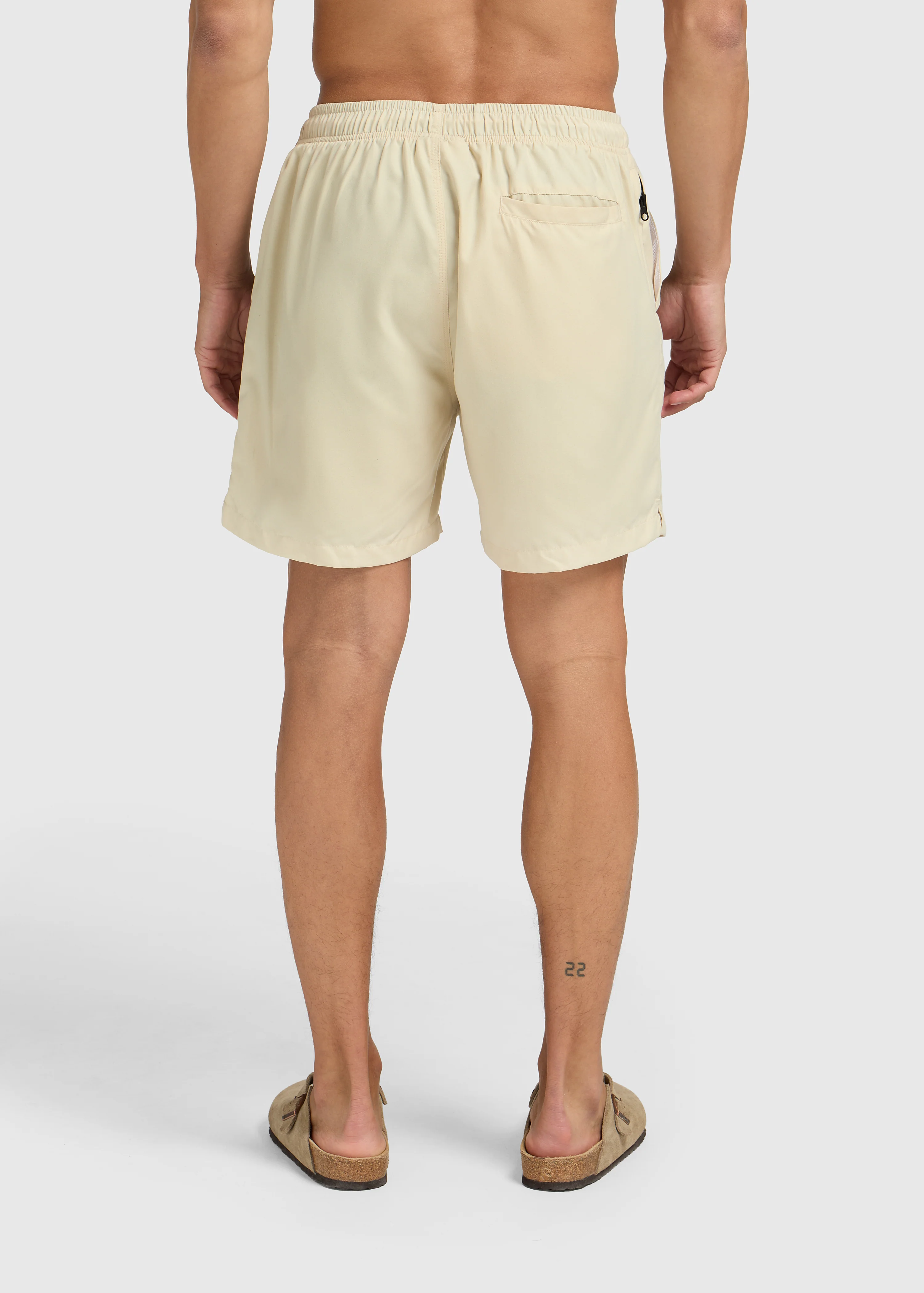 Solid Swim Short - Sand - Image 5