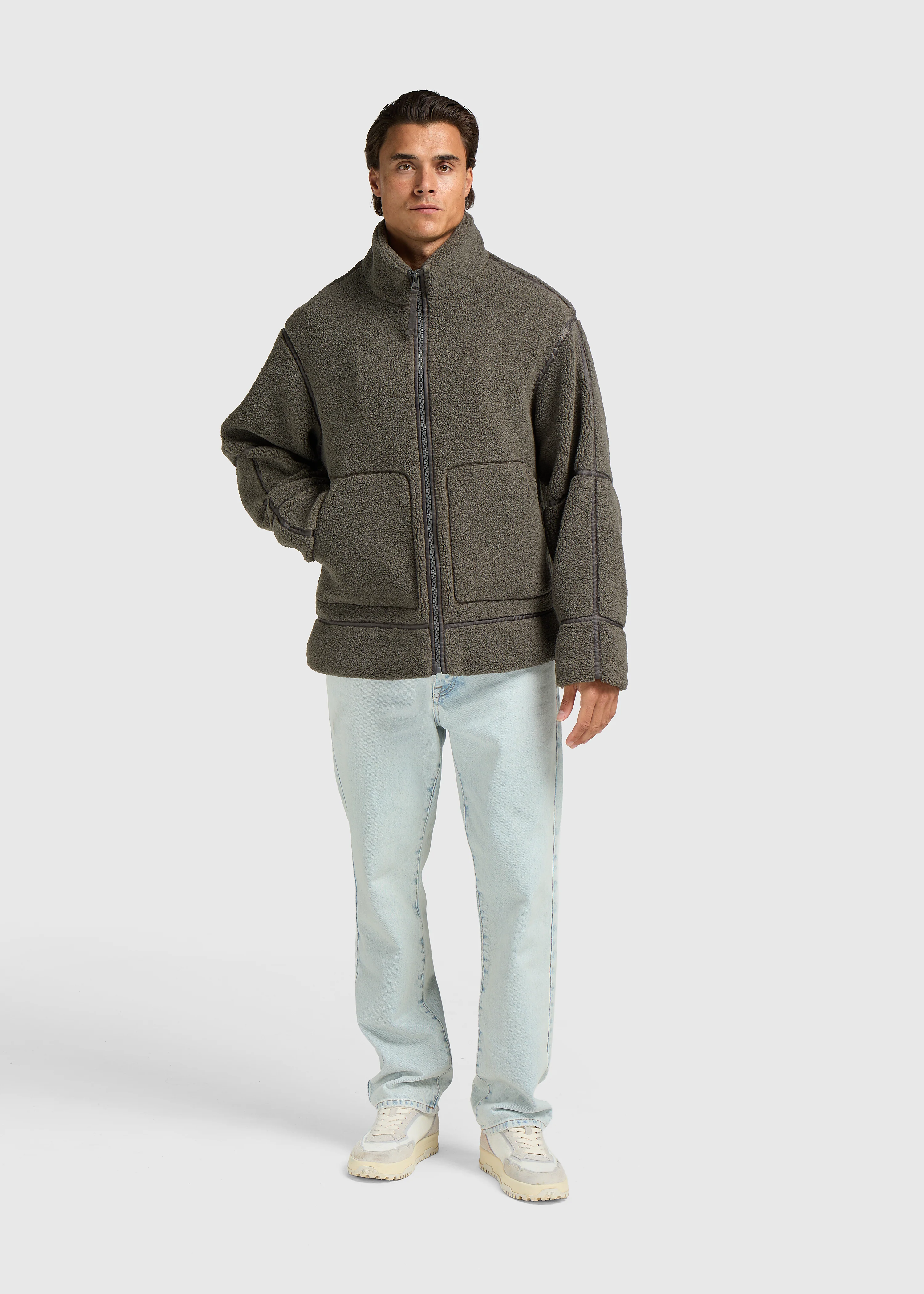 Teddy Tape Jacket - Chimera Green - Image 7