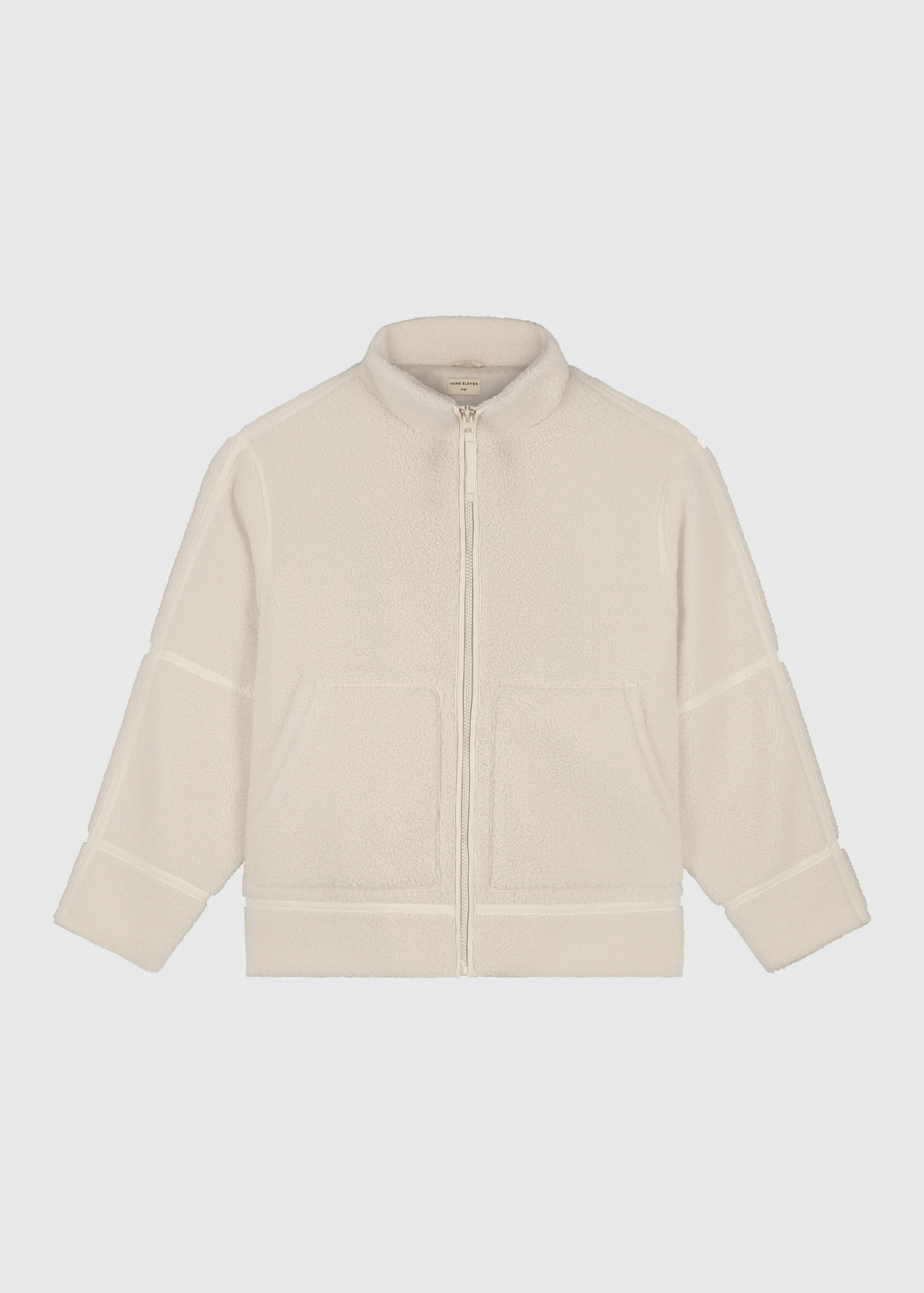 Teddy Tape Jacket - White Sand - Image 3