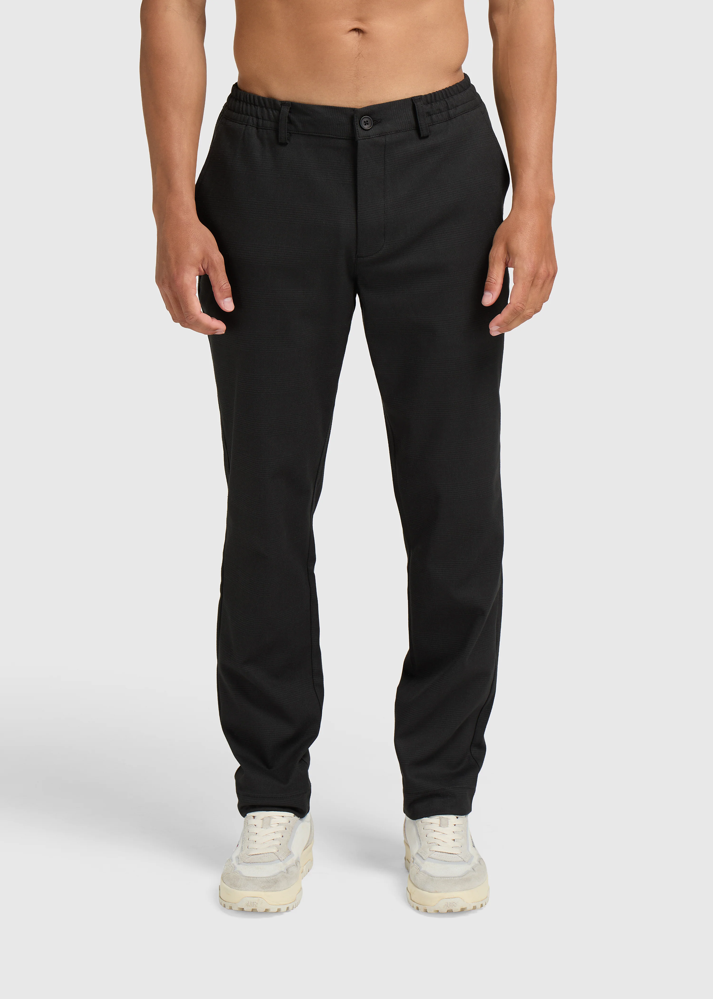The Check Trouser - Off Black - Image 6