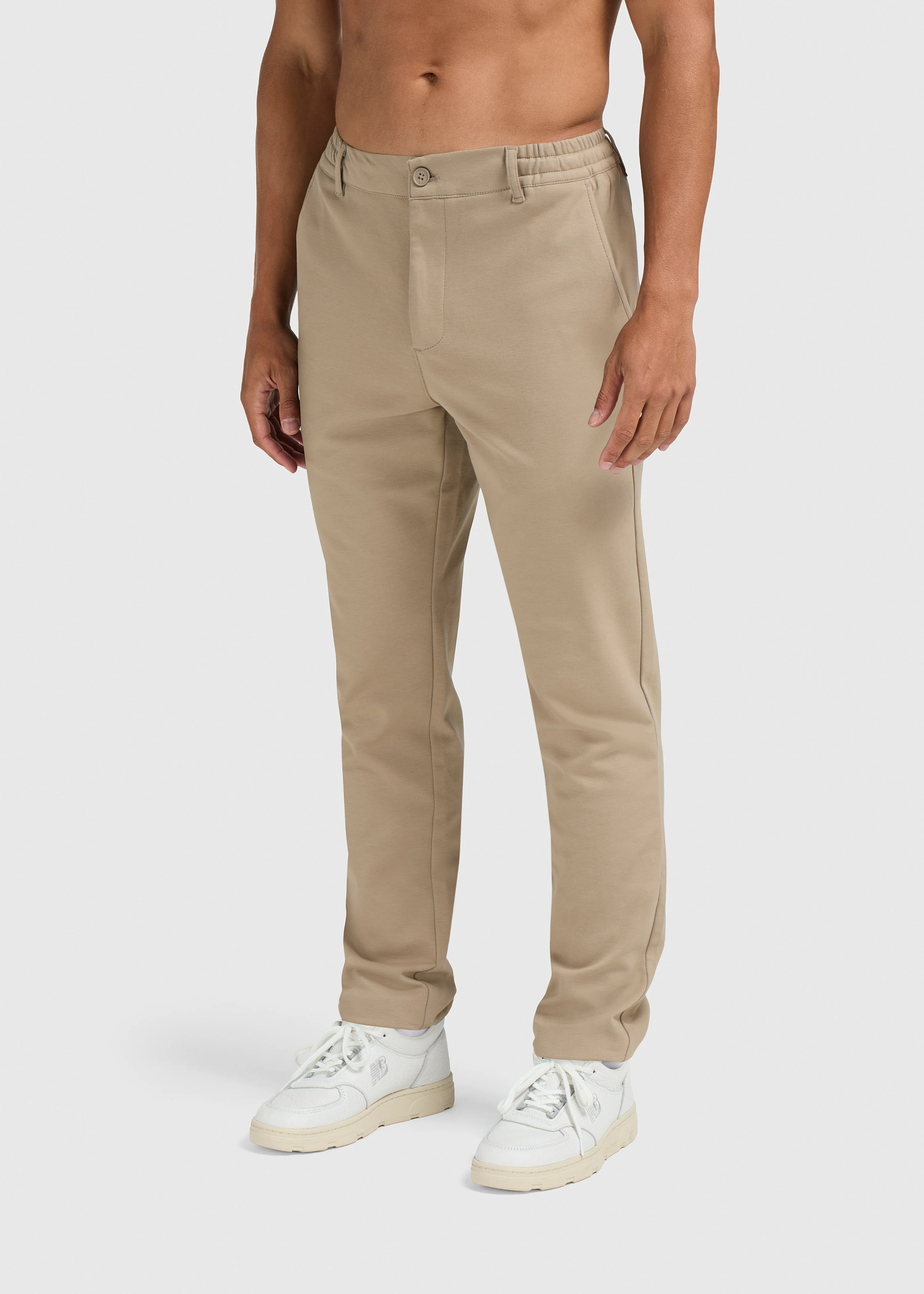 The Comfort Trouser - Taupe - Image 5