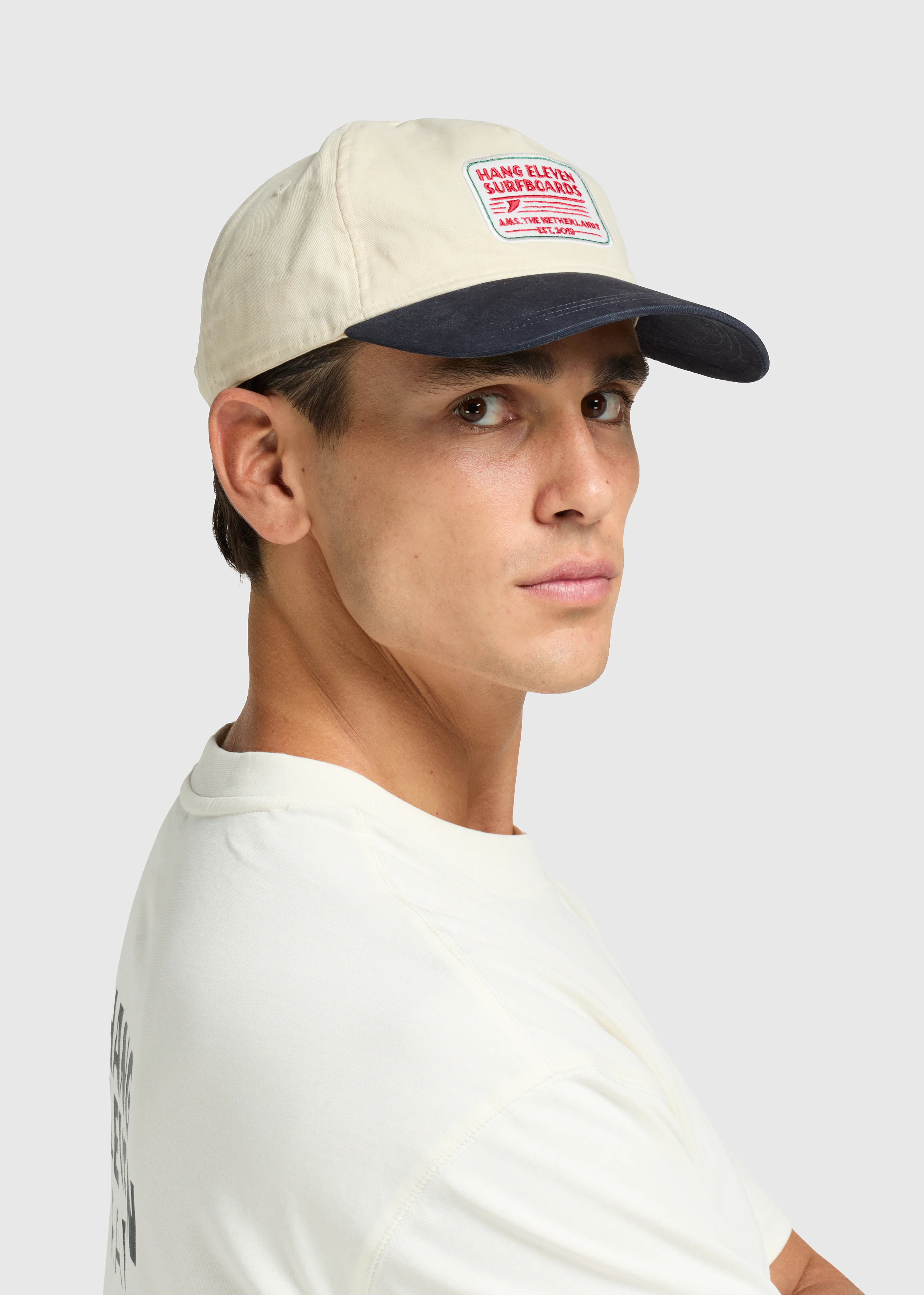 Two Tone Cap - Navy Blue - Image 5