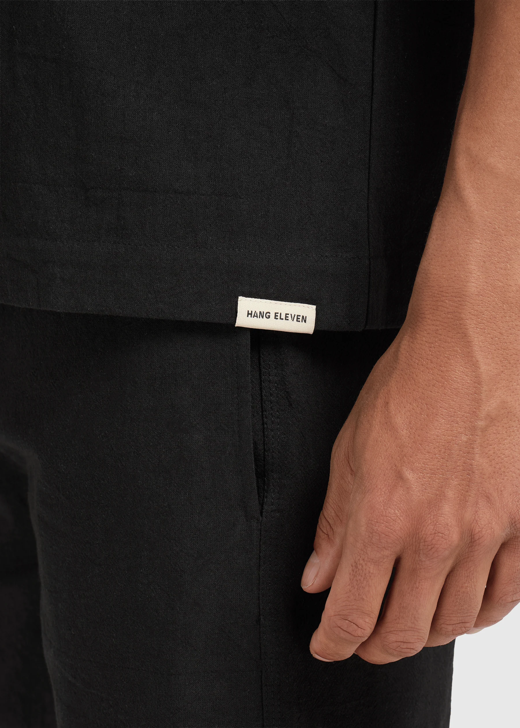 Uni Structure Shirt - Black - Image 4