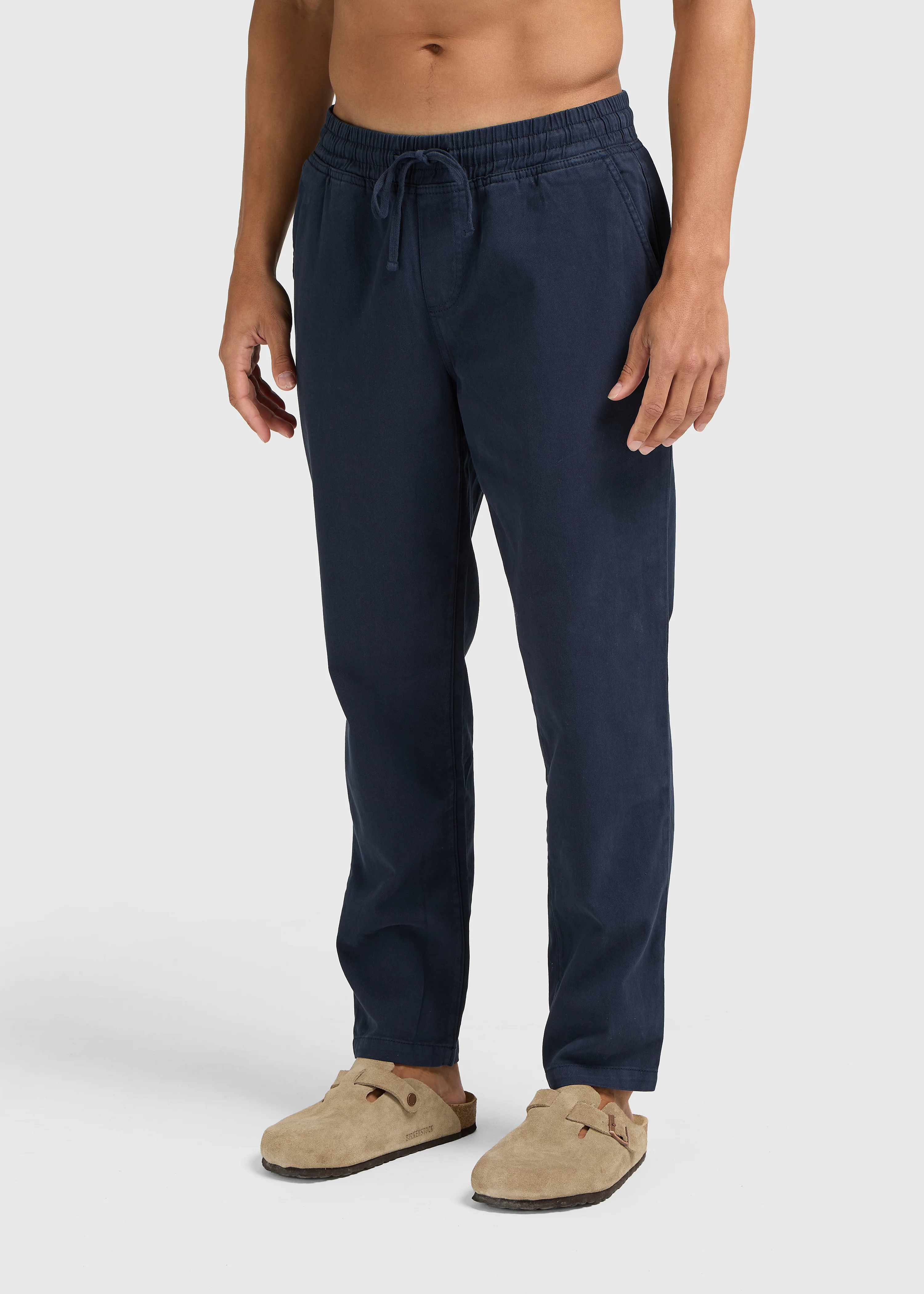The Washed Chino - Navy Blue - Image 5