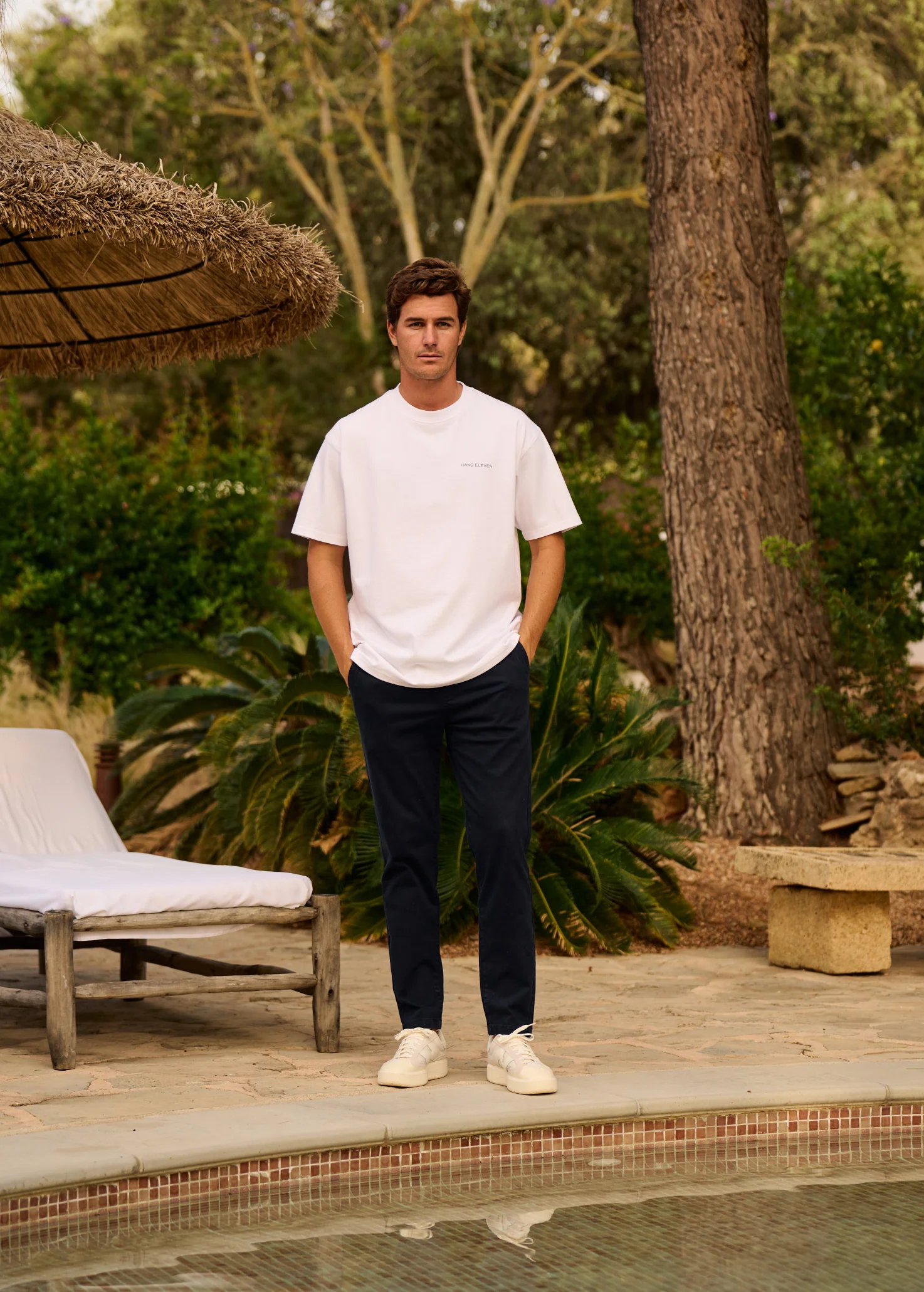 The Washed Chino - Navy Blue - Image 7