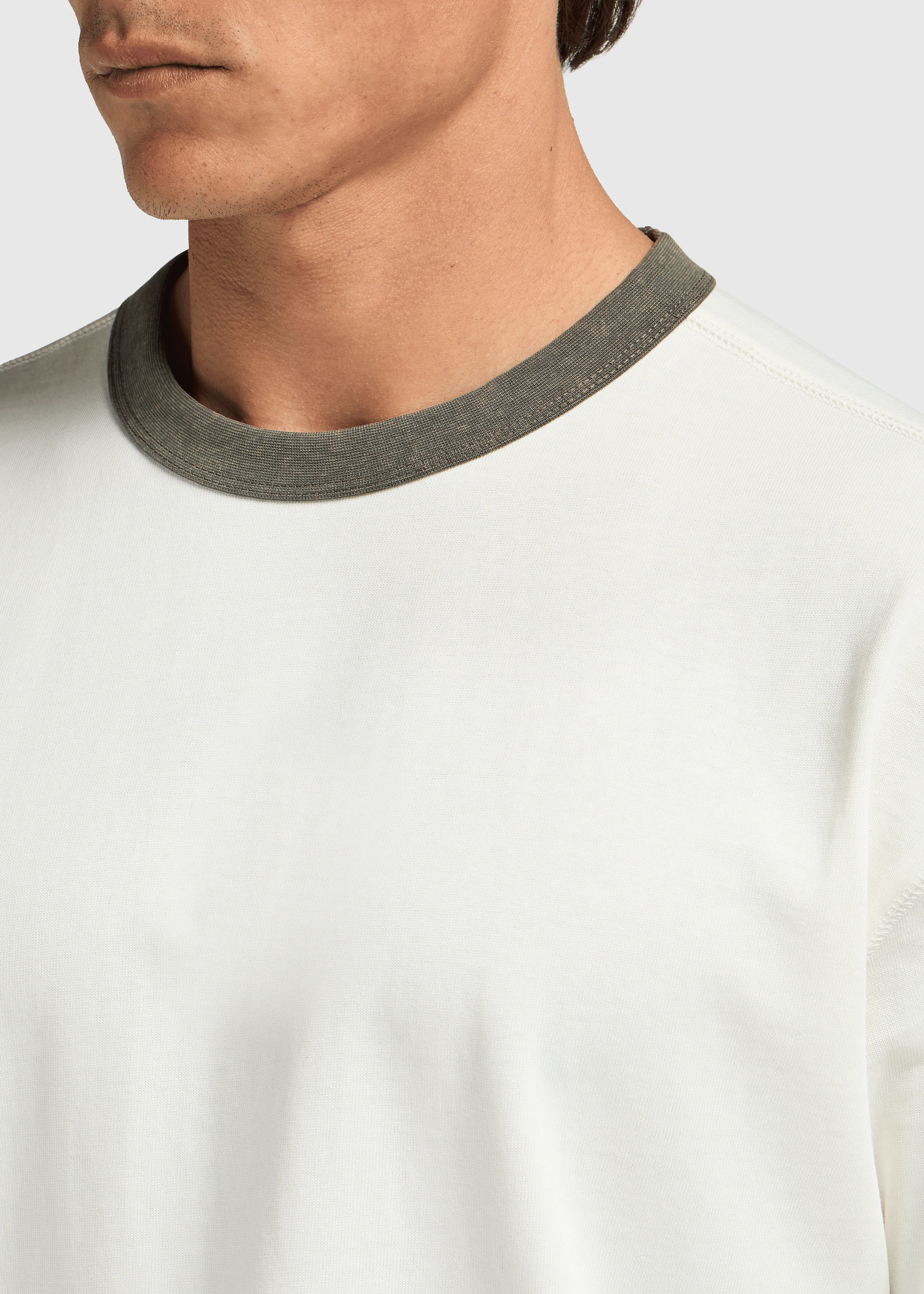 Washed Collar Tee - Chimera Green - Image 4