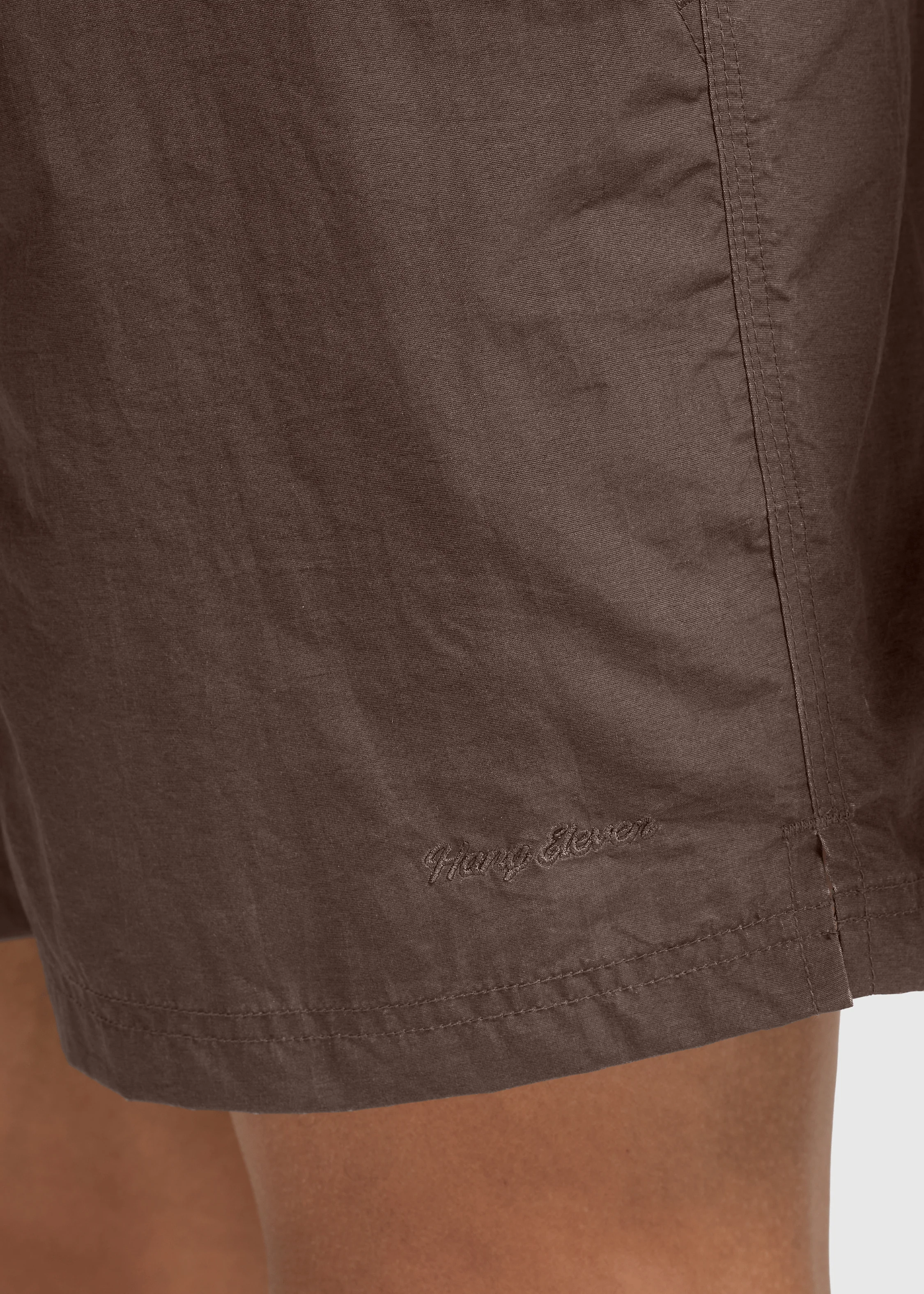 Washed Beach Short - Chocolate Brown - Image 6