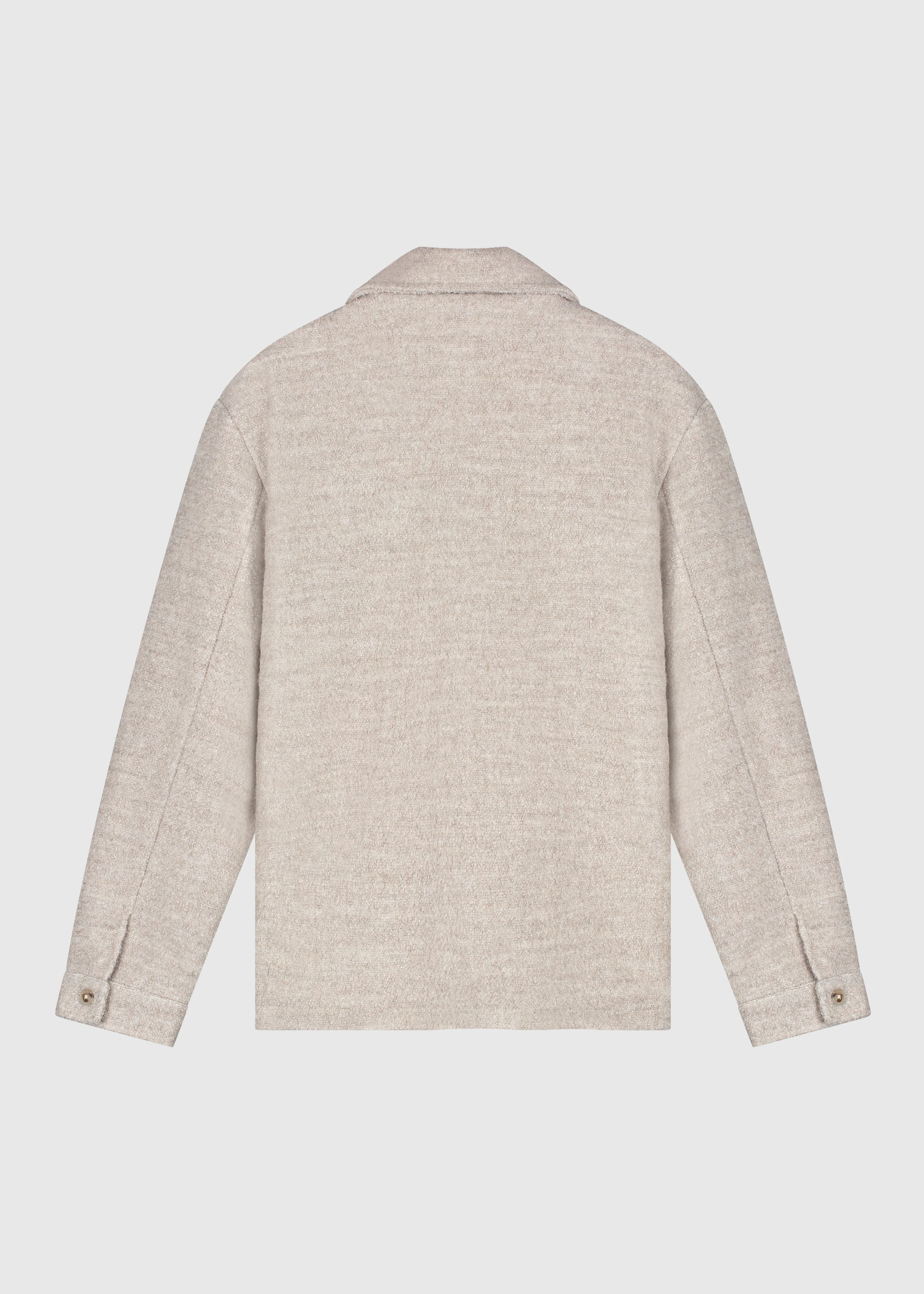 Premium Wool Jacket - Sand - Image 5