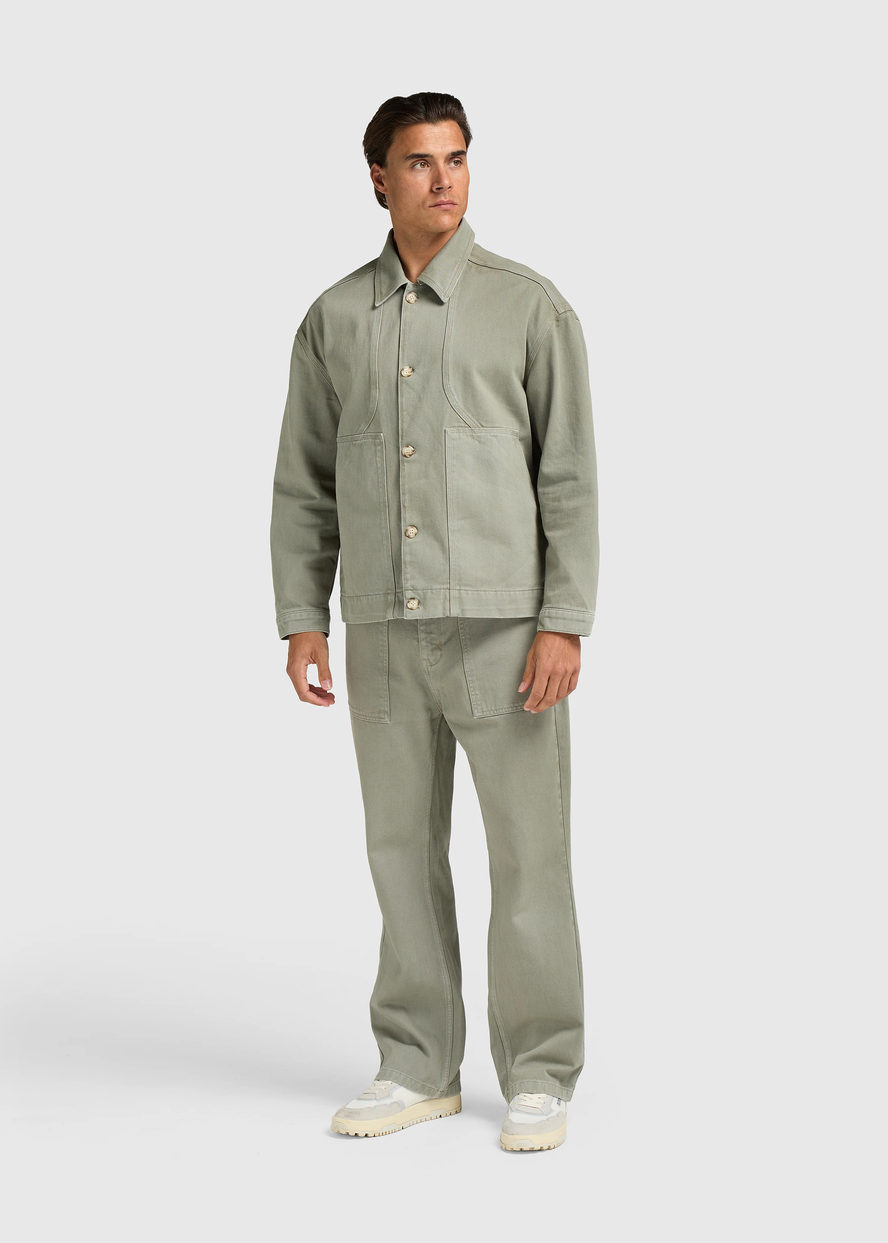 Worker Pants - Slate Green - Image 5